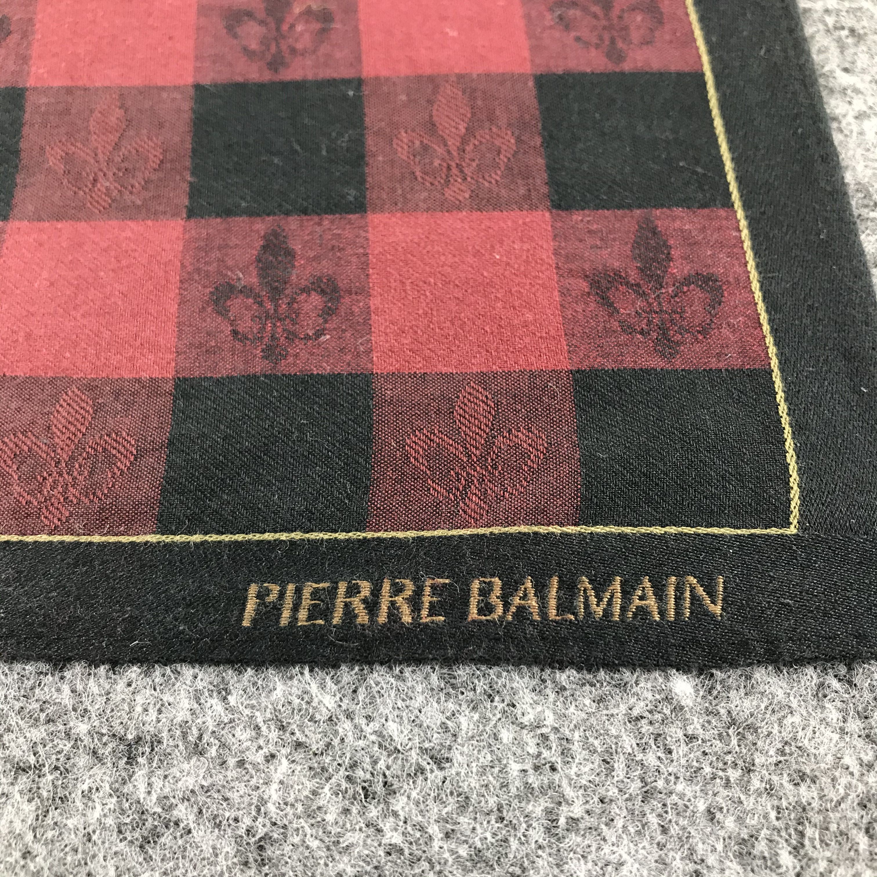Pierre Balmain Pierre Balmain Handkerchief Neckerchief Bandana H321 Size ONE SIZE - 4 Thumbnail