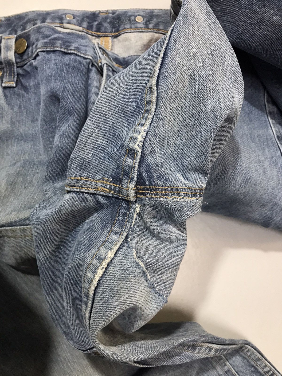 Carhartt Vintage Carhartt double knee workwear denim Size US 34 / EU 50 - 5 Thumbnail