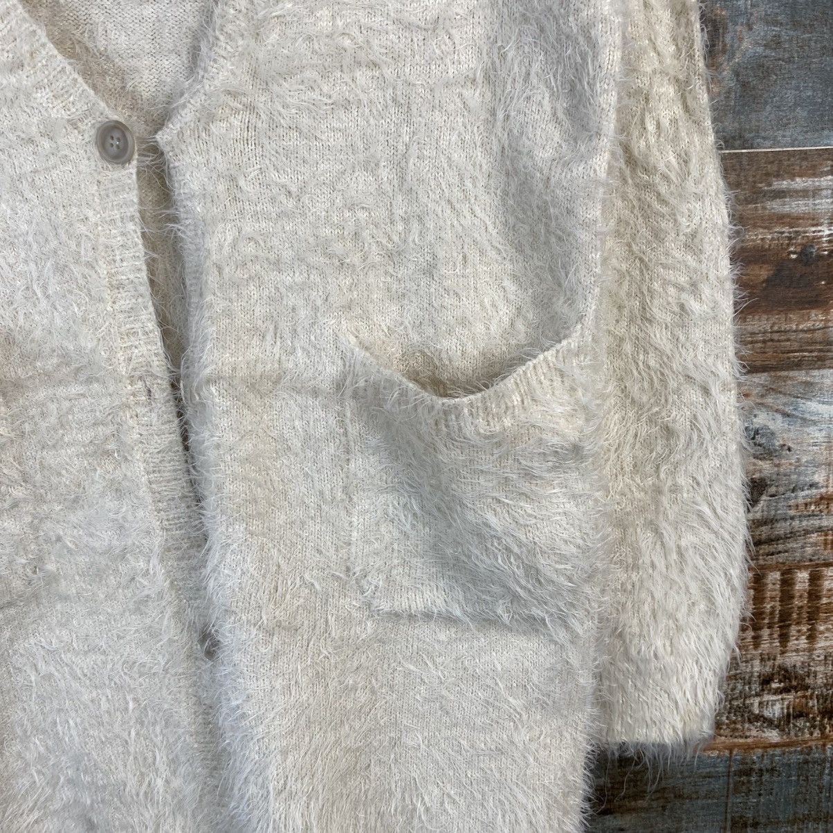 Japanese Brand DL Be Radiance Cream Mohair Shag Shaggy Knitwear #c1050 Size M / US 6-8 / IT 42-44 - 9 Thumbnail