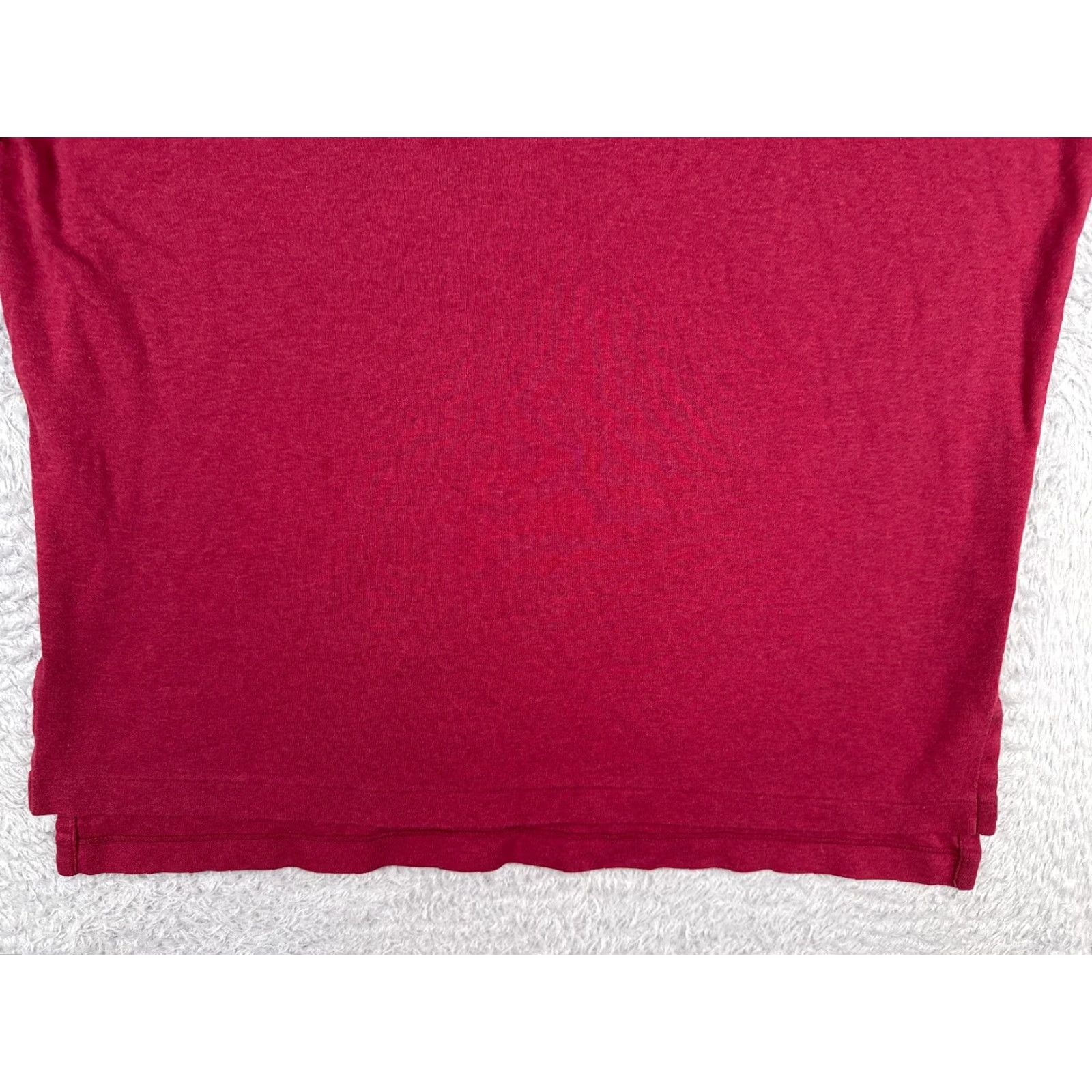Ralph Lauren VINTAGE Polo Ralph Lauren Shirt Men Large Red 100% Cotton Short Sleeve Polo Shirt Mens Red Size US L / EU 52-54 / 3 - 5 Thumbnail