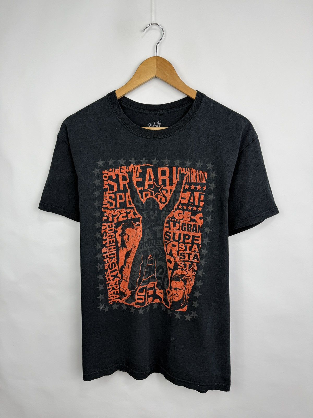 WWE 🇺🇸💀 WWE Edge Hall of Fame Wrestling Rated R Superstar T-Shirt Size US M / EU 48-50 / 2 - 3 Thumbnail