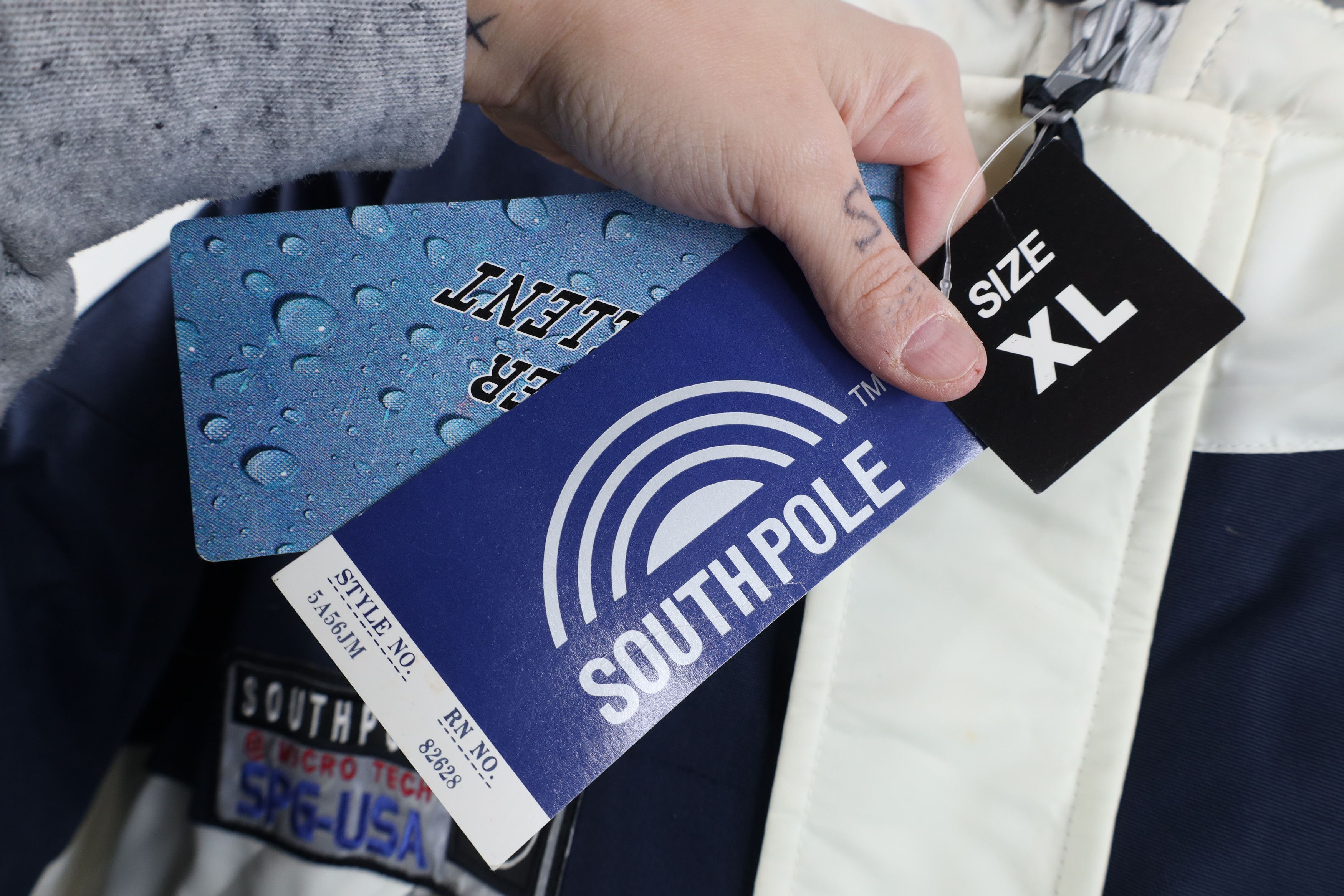 Southpole Deadstock Vintage 90s Southpole Hooded Parka Puffer Jacket Size US XL / EU 56 / 4 - 9 Thumbnail