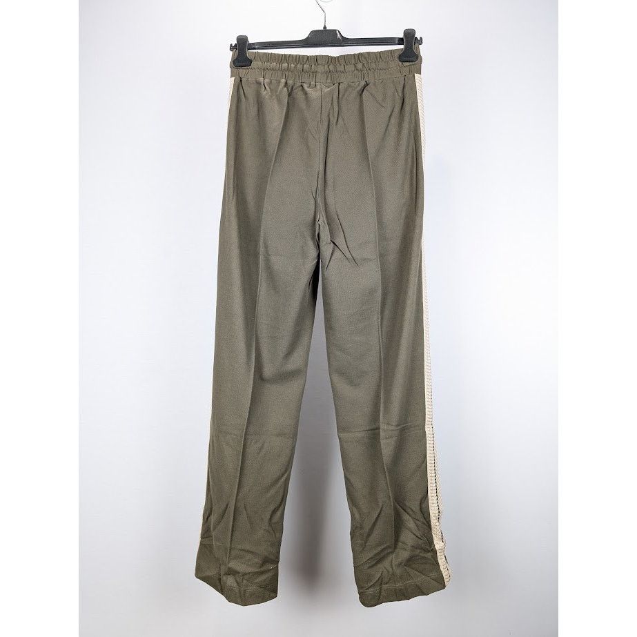 Palm Angels o1rshd1 Monogram Piquet Track Pant in Brown Off White Size US 34 / EU 50 - 12 Thumbnail