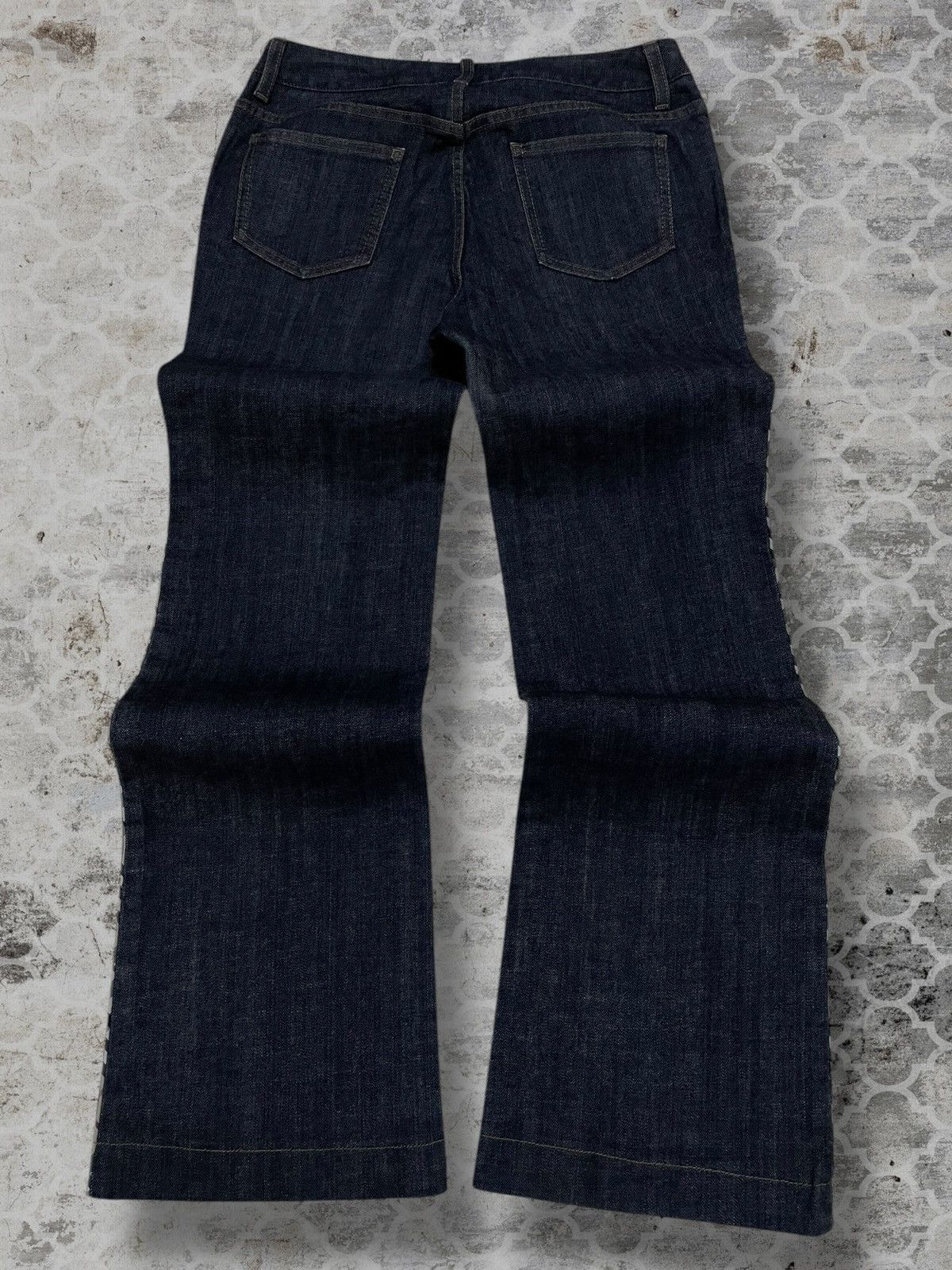 Burberry Vintage 1990s Authentic Designer Burberry London Flared Size US 28 / EU 44 - 9 Thumbnail