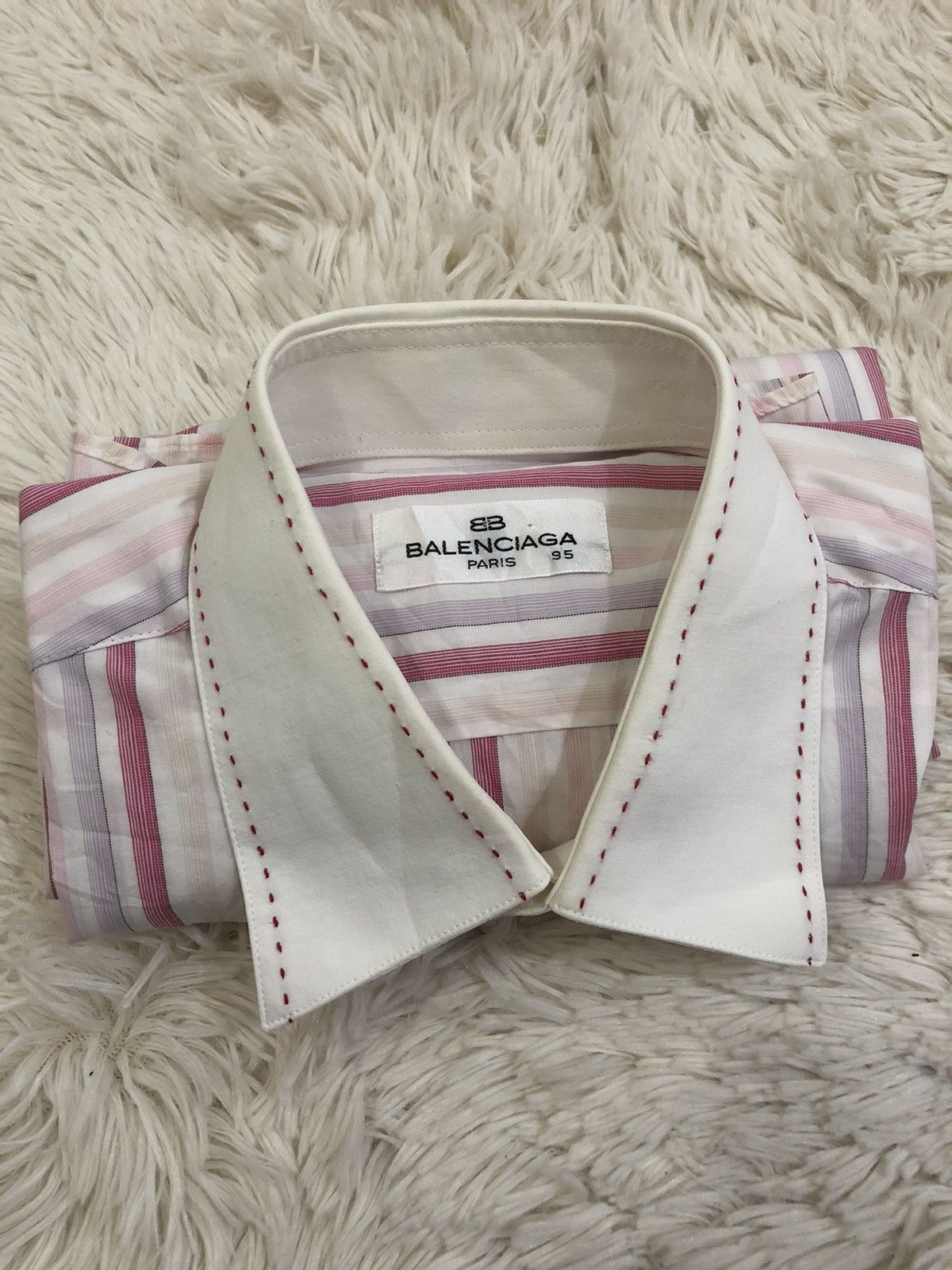 Balenciaga Balenciaga Button Up Shirt Size US S / EU 44-46 / 1 - 7 Thumbnail
