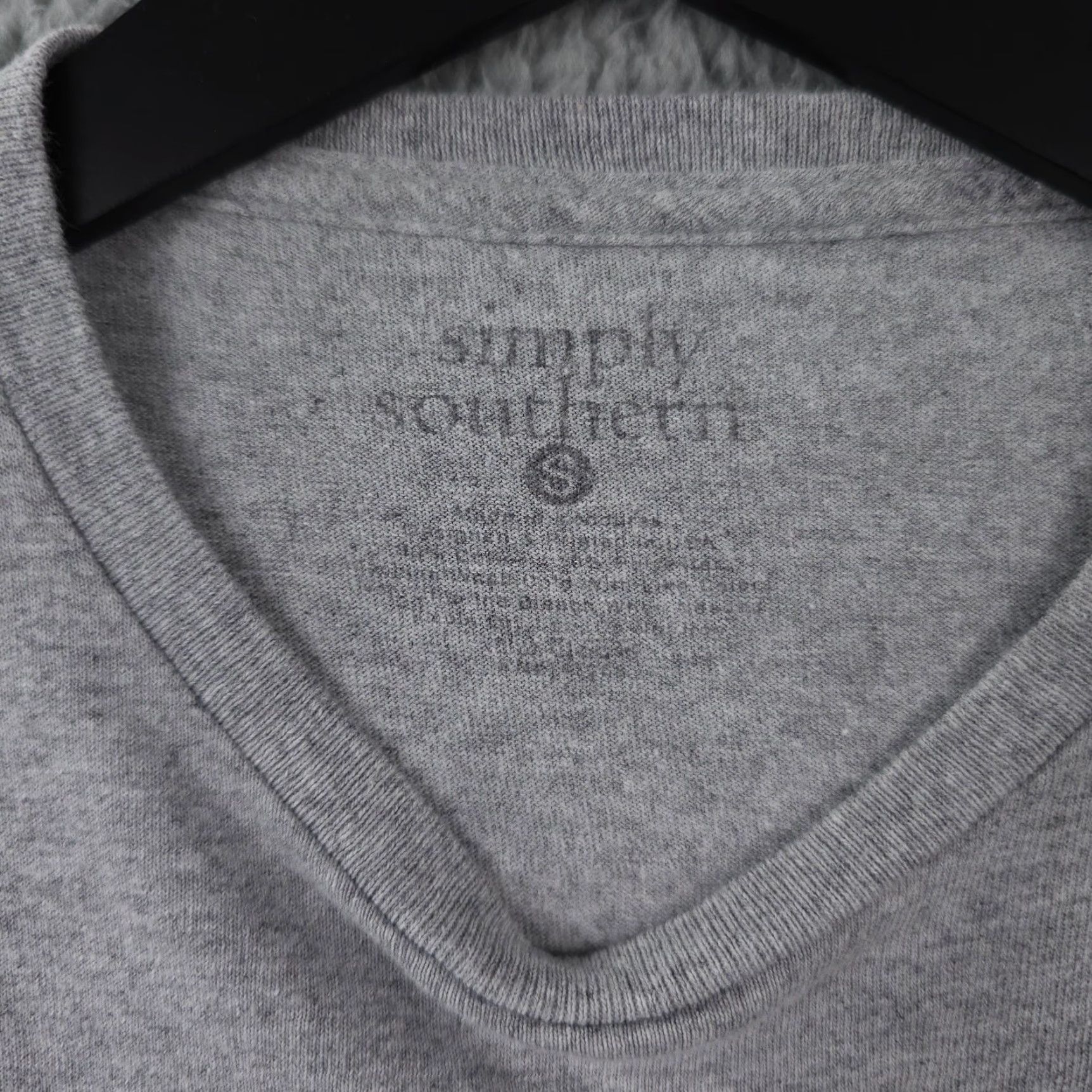 Vintage Simply Southern Shirt Women S Gray Long Sleeve Raised On Sweet Tea and Jesus Size S / US 4 / IT 40 - 3 Thumbnail