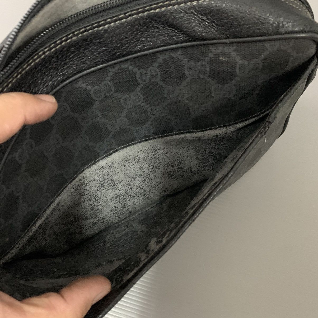 Gucci Gucci Black Clutch Bag Size ONE SIZE - 13 Thumbnail