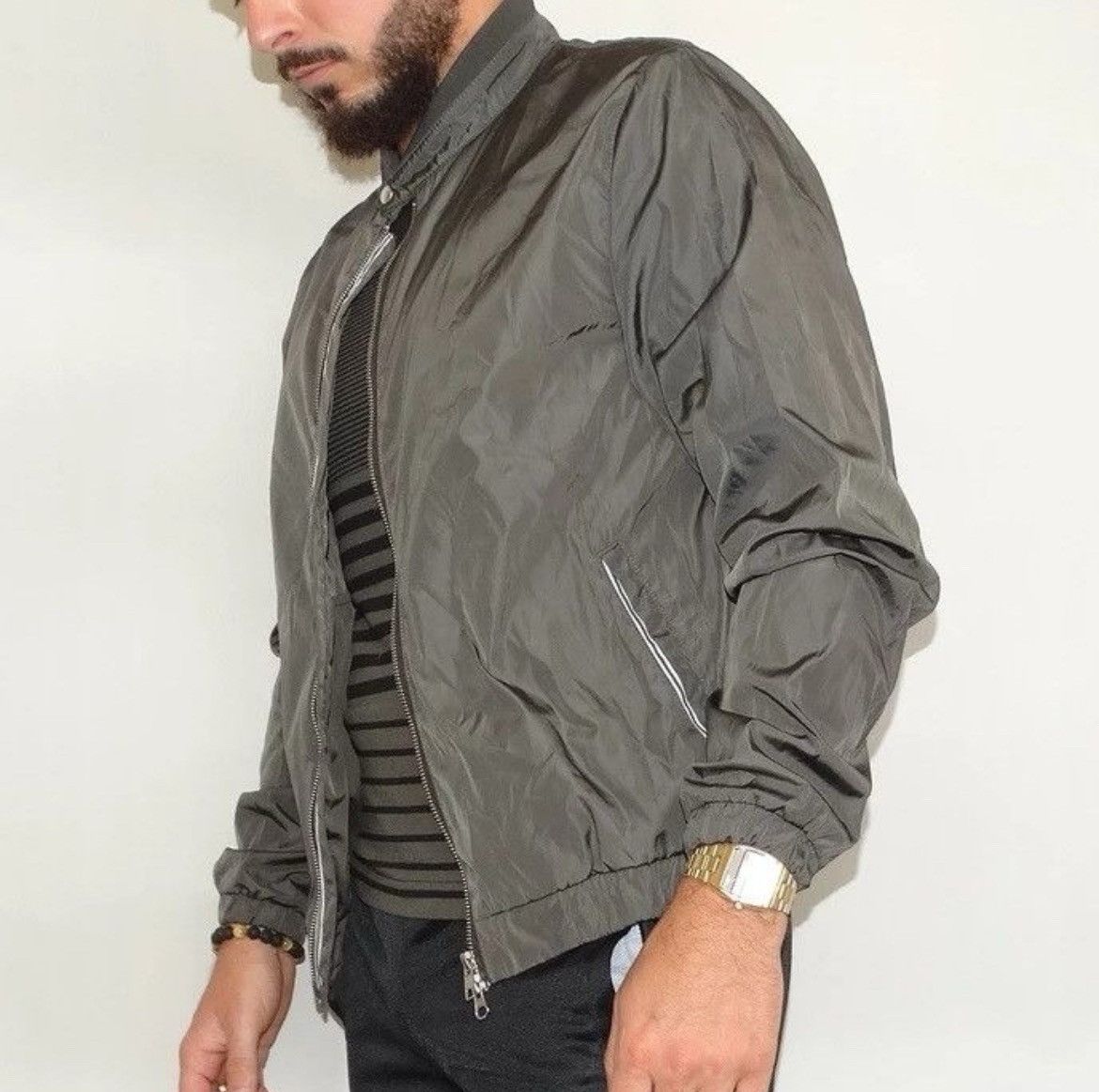 Beams Plus Beams Jacket Harrington Army Bomber double zip Size US S / EU 44-46 / 1 - 8 Thumbnail