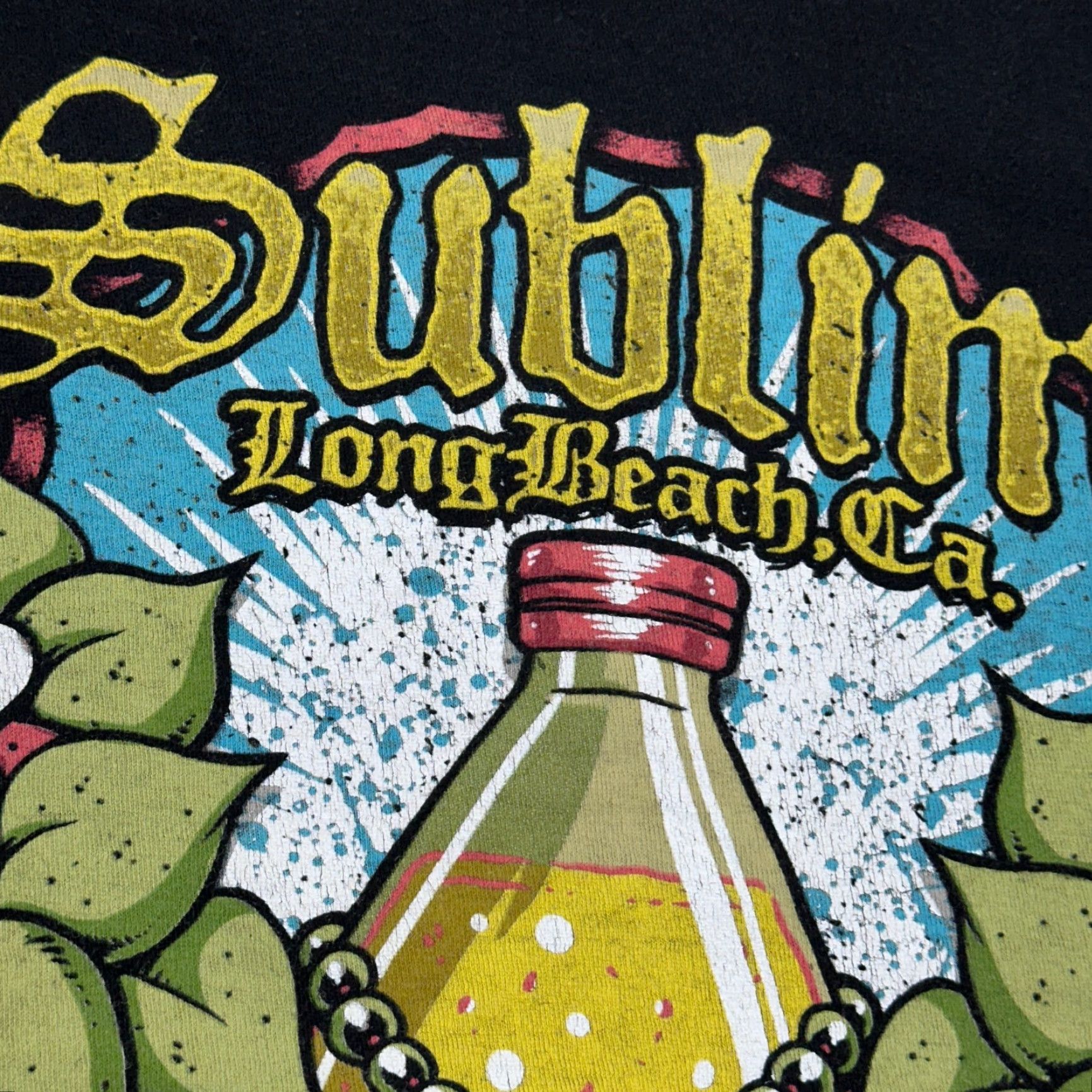 Vintage Sublime Shirt Mens Medium 40 oz To Freedom Graphic Tee Ska Punk Rock Reggae Shirt Mens Medium Black 90s Music Rock Sublime Tee Size US M / EU 48-50 / 2 - 5 Thumbnail