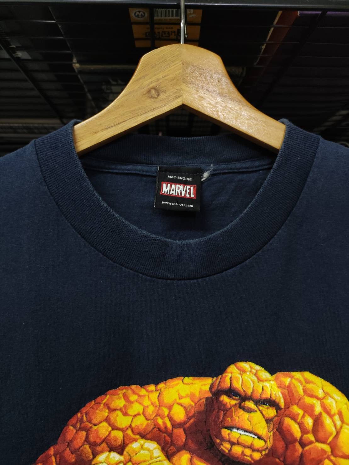 Cartoon Network Vtg 00's Marvel Fantastic 4 " The Thing " Character Promo Size US XL / EU 56 / 4 - 5 Thumbnail
