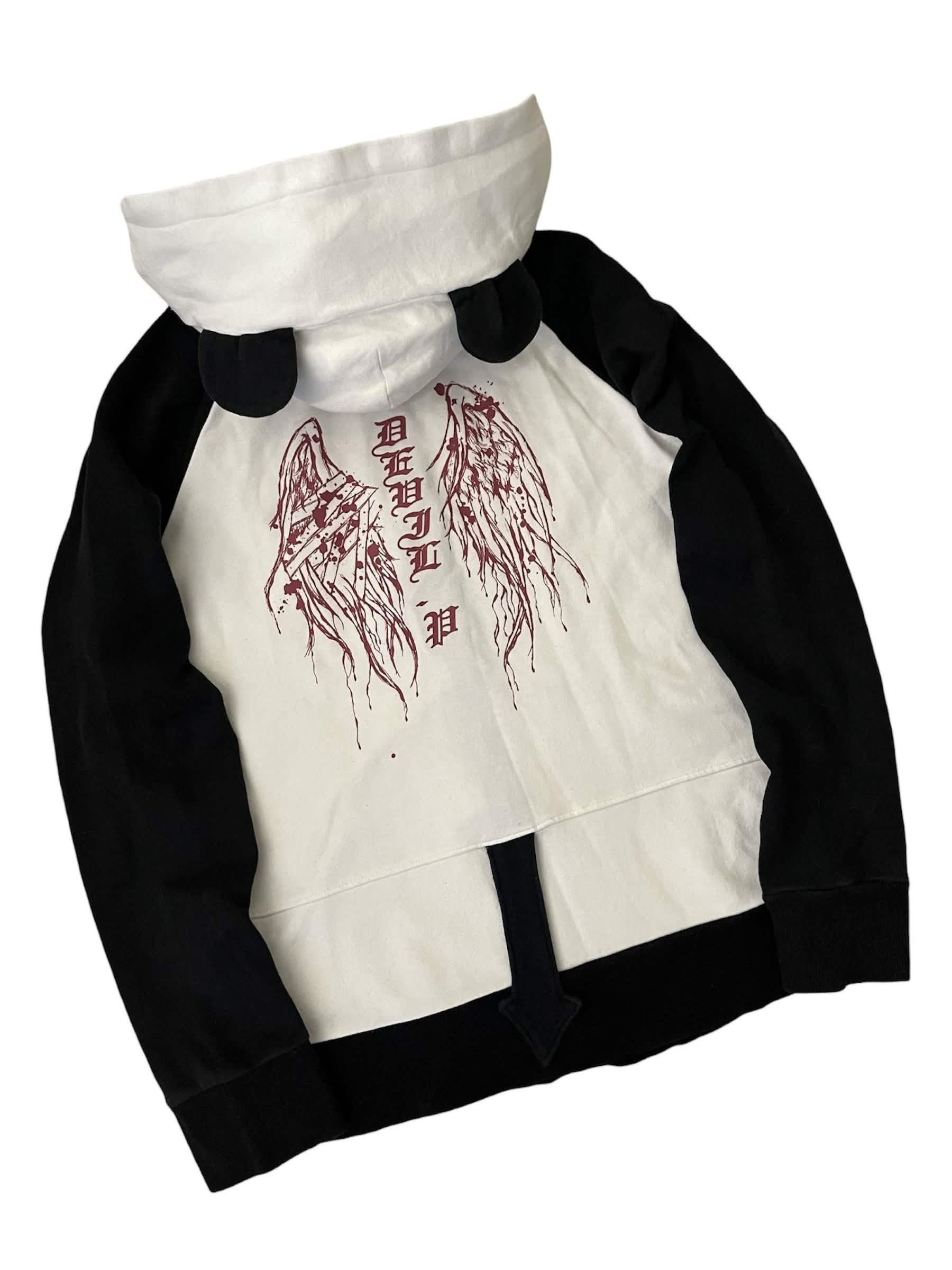 Other Peace Now "Devil P" Raglan Hoodie Size US M / EU 48-50 / 2 - 5 Thumbnail