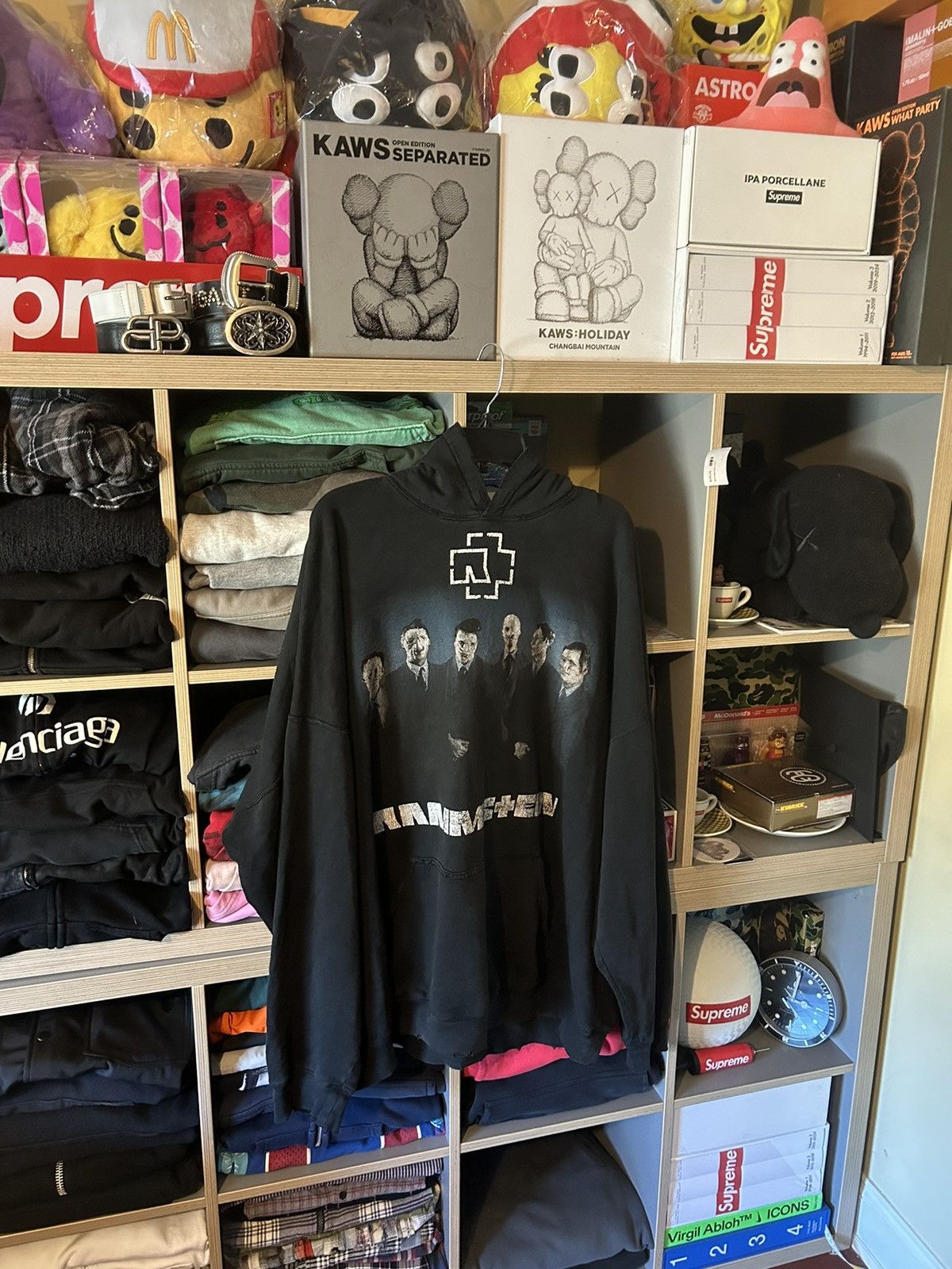 Balenciaga Balenciaga Rammstein Hoodie Size US S / EU 44-46 / 1 - 1 Thumbnail
