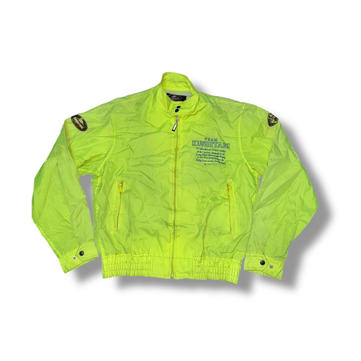 Japanese Brand vintage kushitani light jacket Size US L / EU 52-54 / 3 - 1 Thumbnail