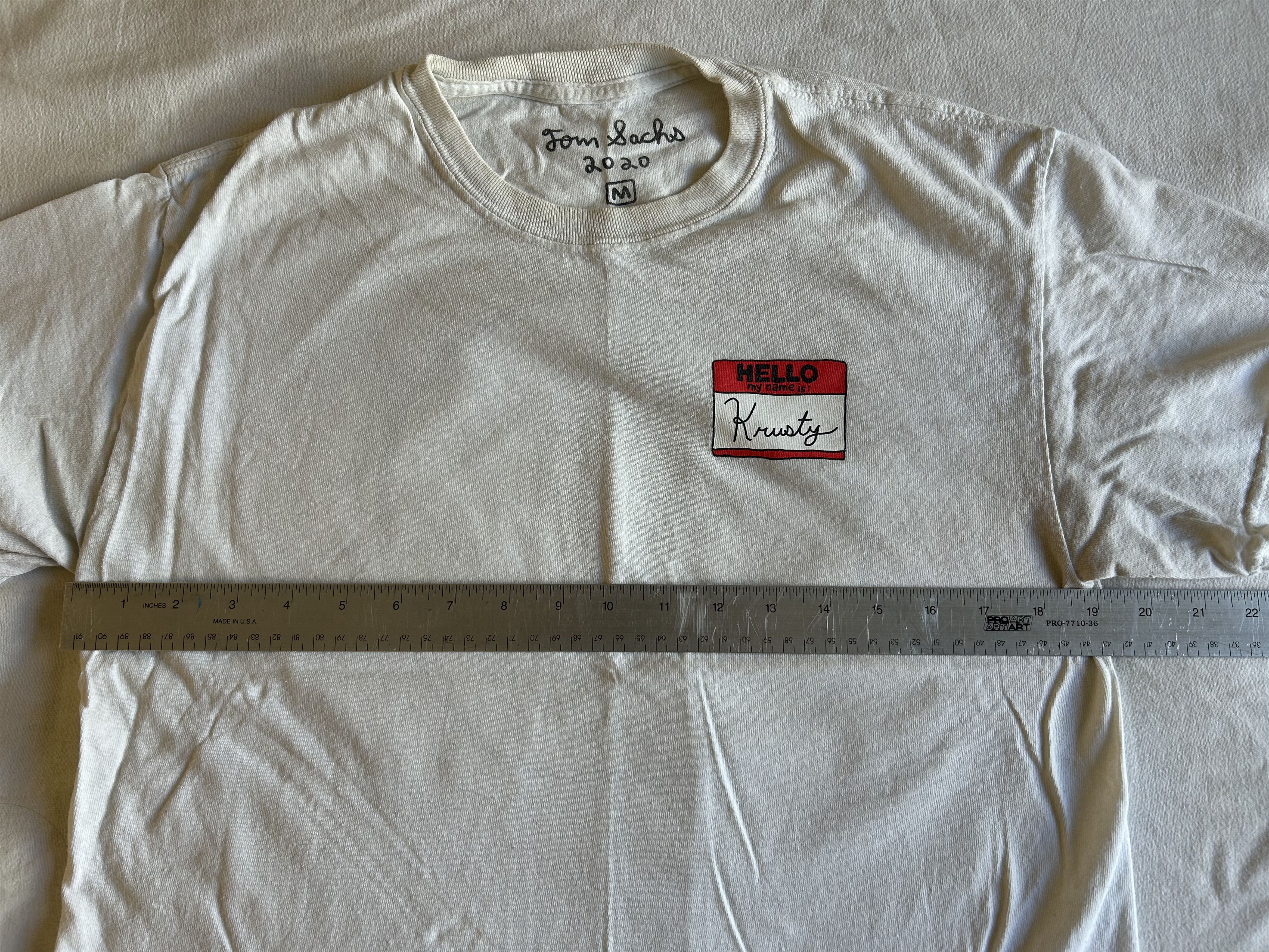 Tom Sachs Tom Sachs Krusty Klown T-shirt M Size US M / EU 48-50 / 2 - 4 Thumbnail