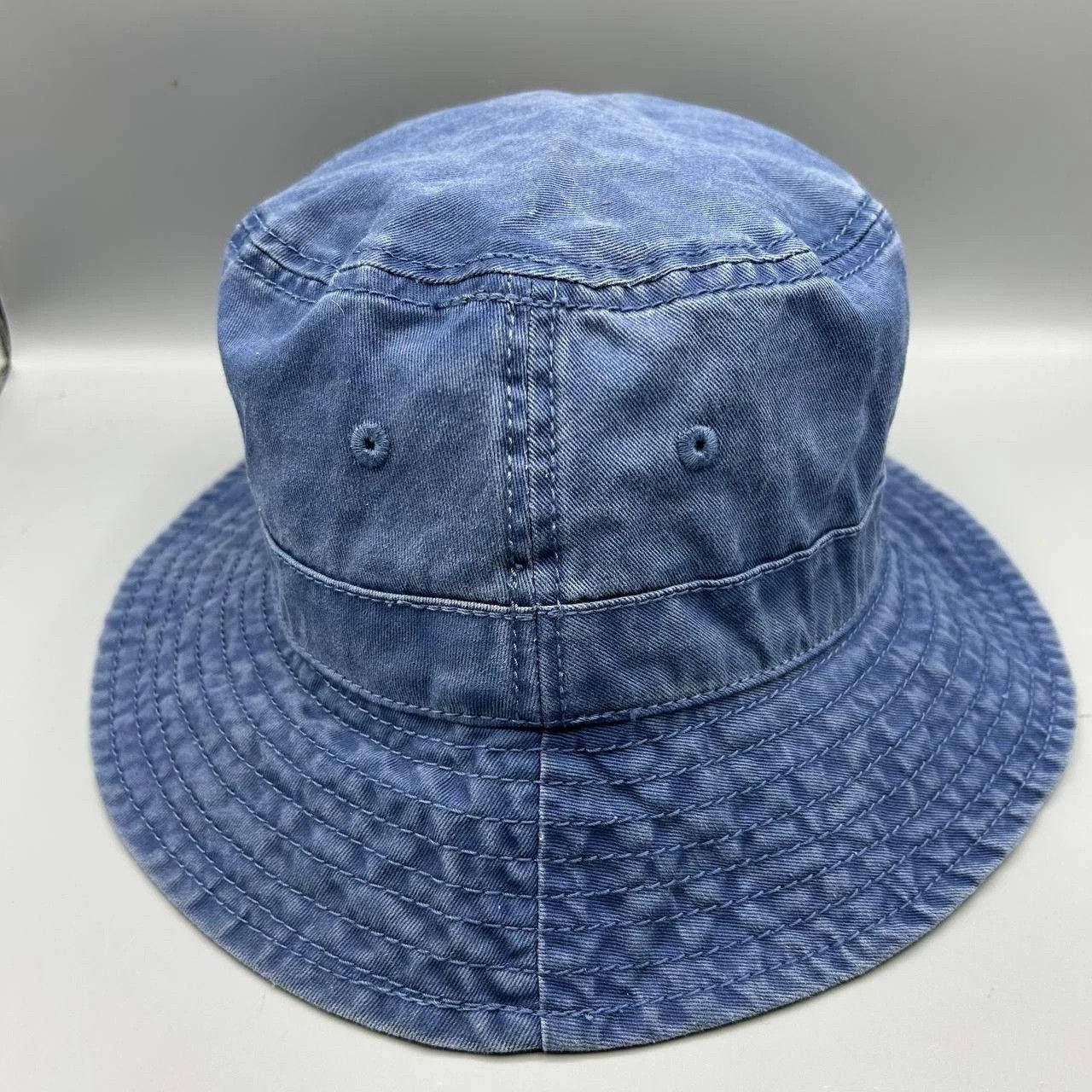 The Game The Game Hat Men Blue Blank Plain Bucket Cap Cotton New Size ONE SIZE - 2 Thumbnail