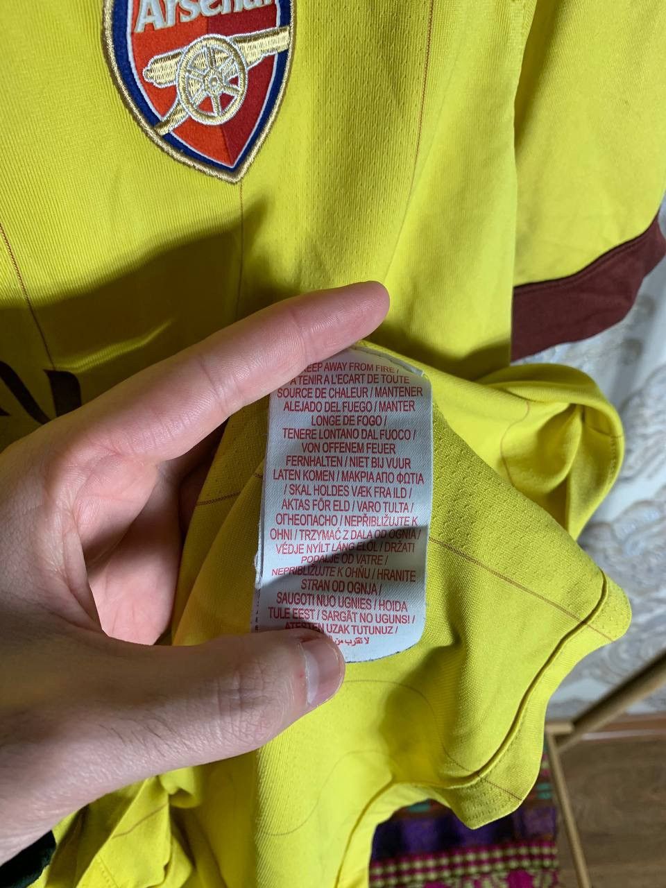 Nike × Vintage VERY RARE NIKE FC ARSENAL LONDON ENGLAND SOCCER JERSEY Y2K Size US S / EU 44-46 / 1 - 7 Thumbnail
