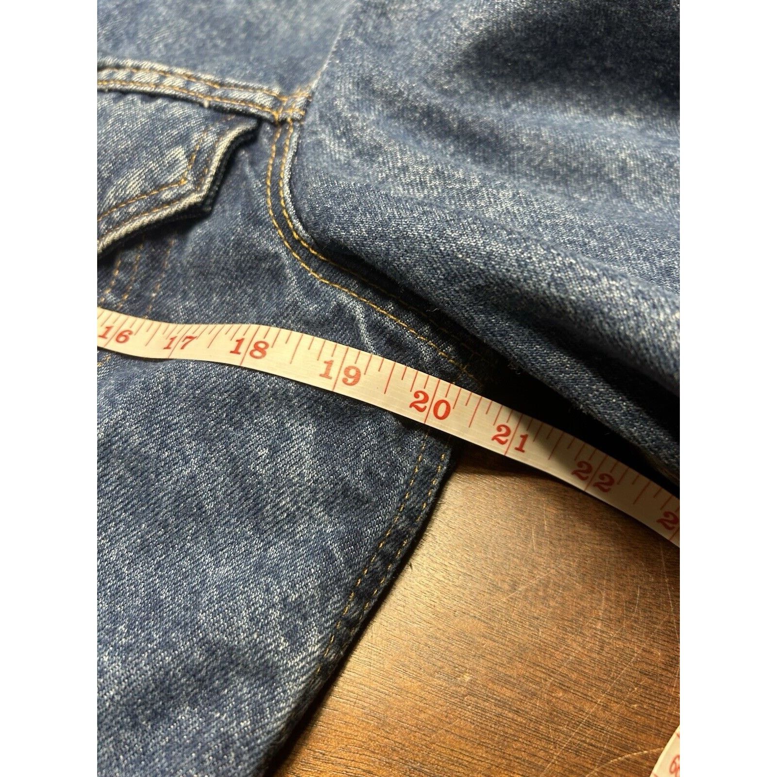 Levi's VTG 80s Levi's Flannel Lined Denim Trucker Jacket 70411-0816 Size US M / EU 48-50 / 2 - 9 Thumbnail