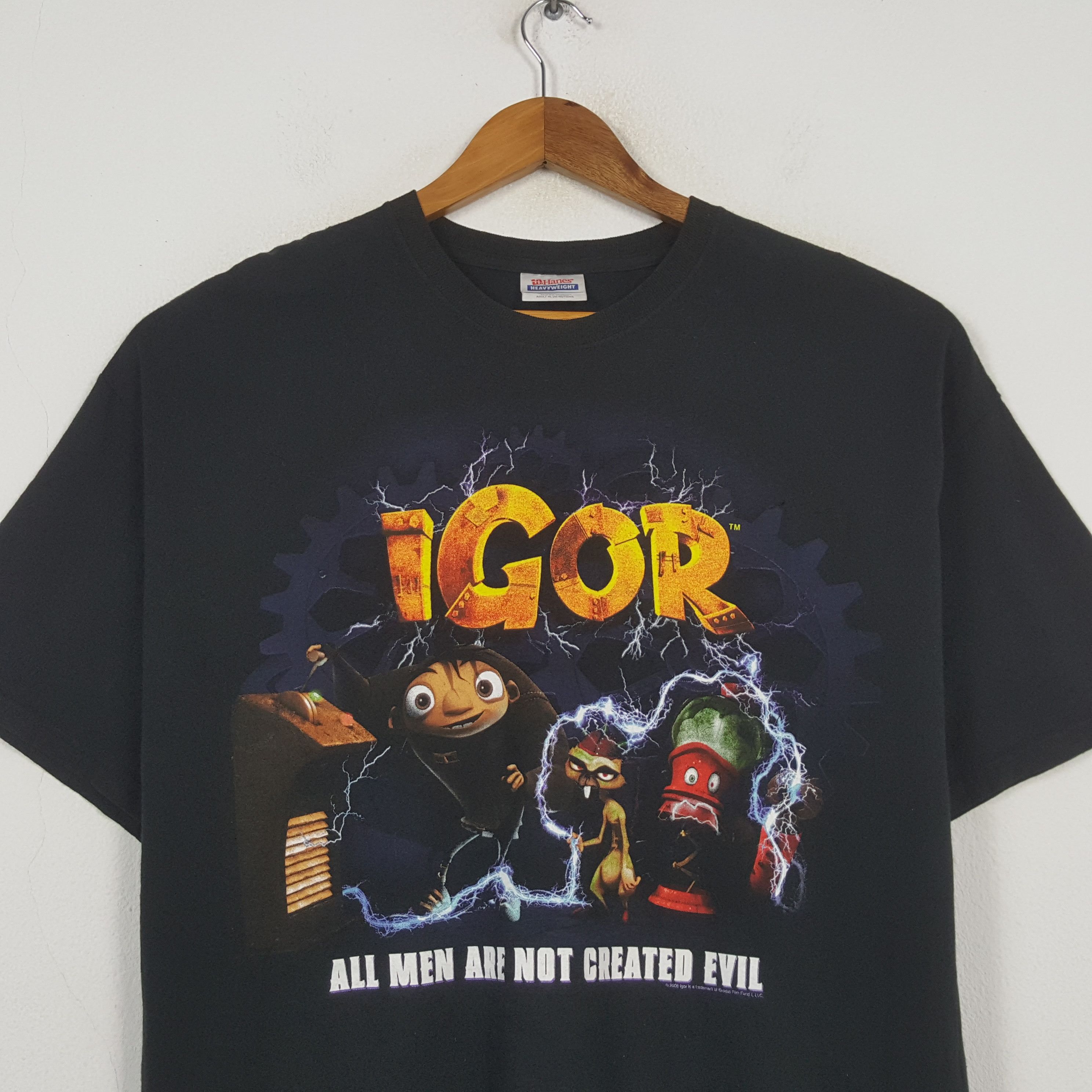 Other Vintage IGOR Animated Horror Comedy Film T-shirt 31 Size US XL / EU 56 / 4 - 2 Thumbnail
