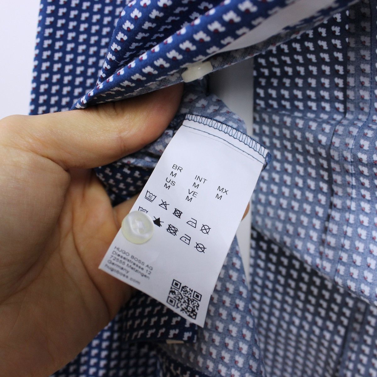 Hugo Hugo Boss Shirt Long Sleeve Size US M / EU 48-50 / 2 - 7 Thumbnail
