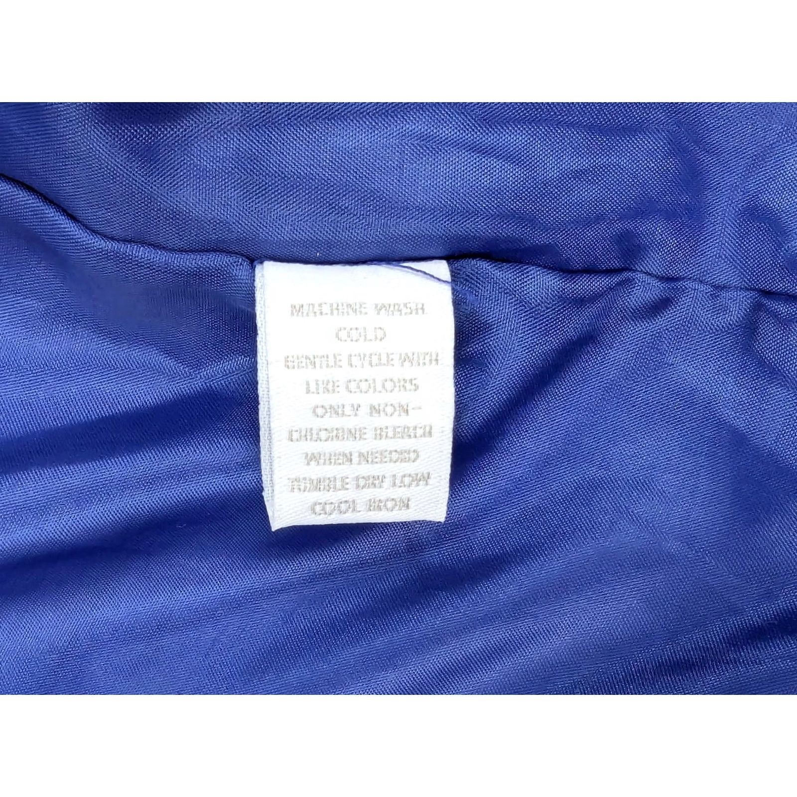 Charter Club Charter Club Quilted Lined Jacket Women S, Blue Lightweight Gold Buttons - EUC Size S / US 4 / IT 40 - 5 Thumbnail