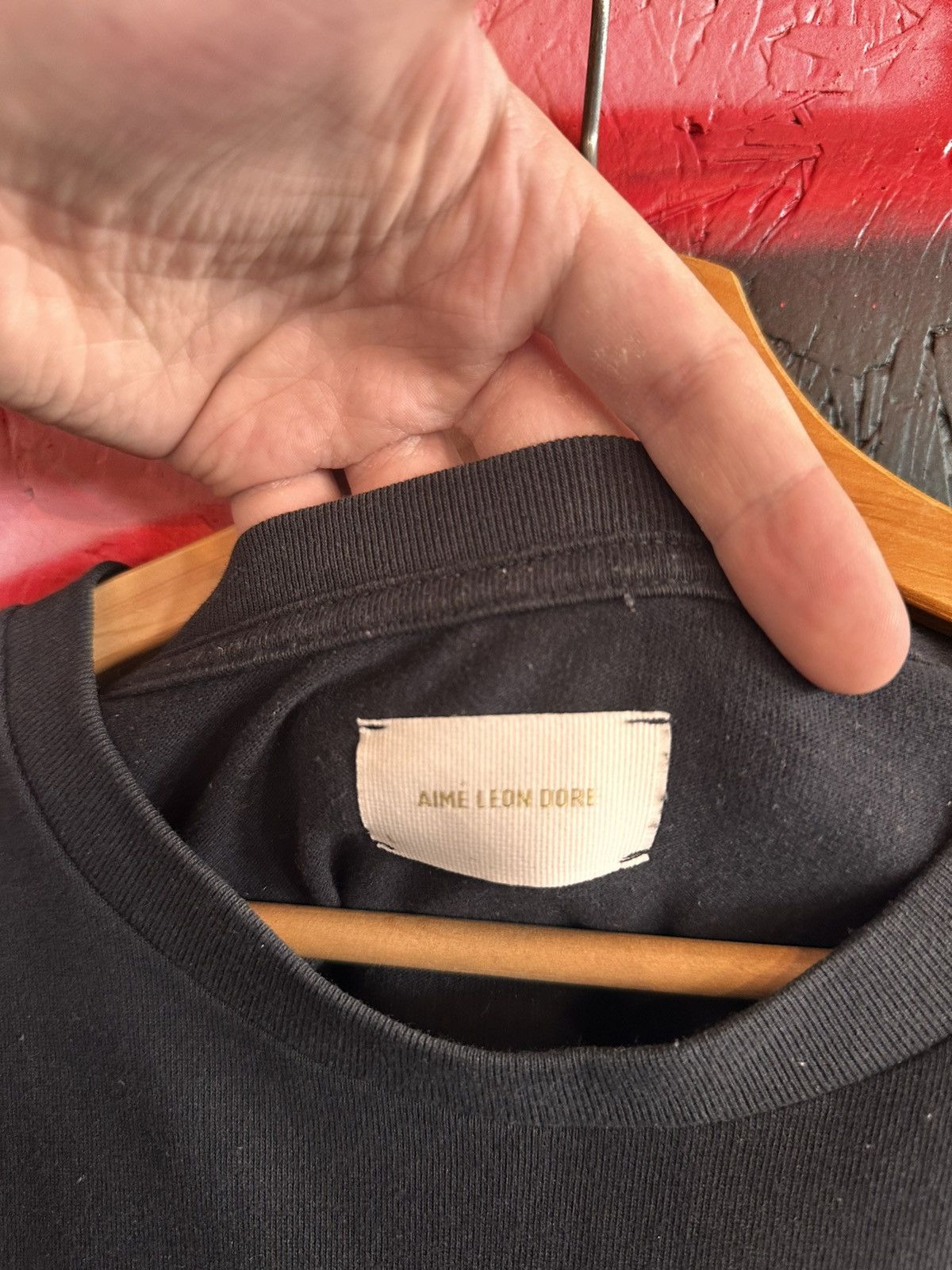 Aime Leon Dore Aimé Leon Dore Block Logo T black & yellow Size US L / EU 52-54 / 3 - 5 Thumbnail
