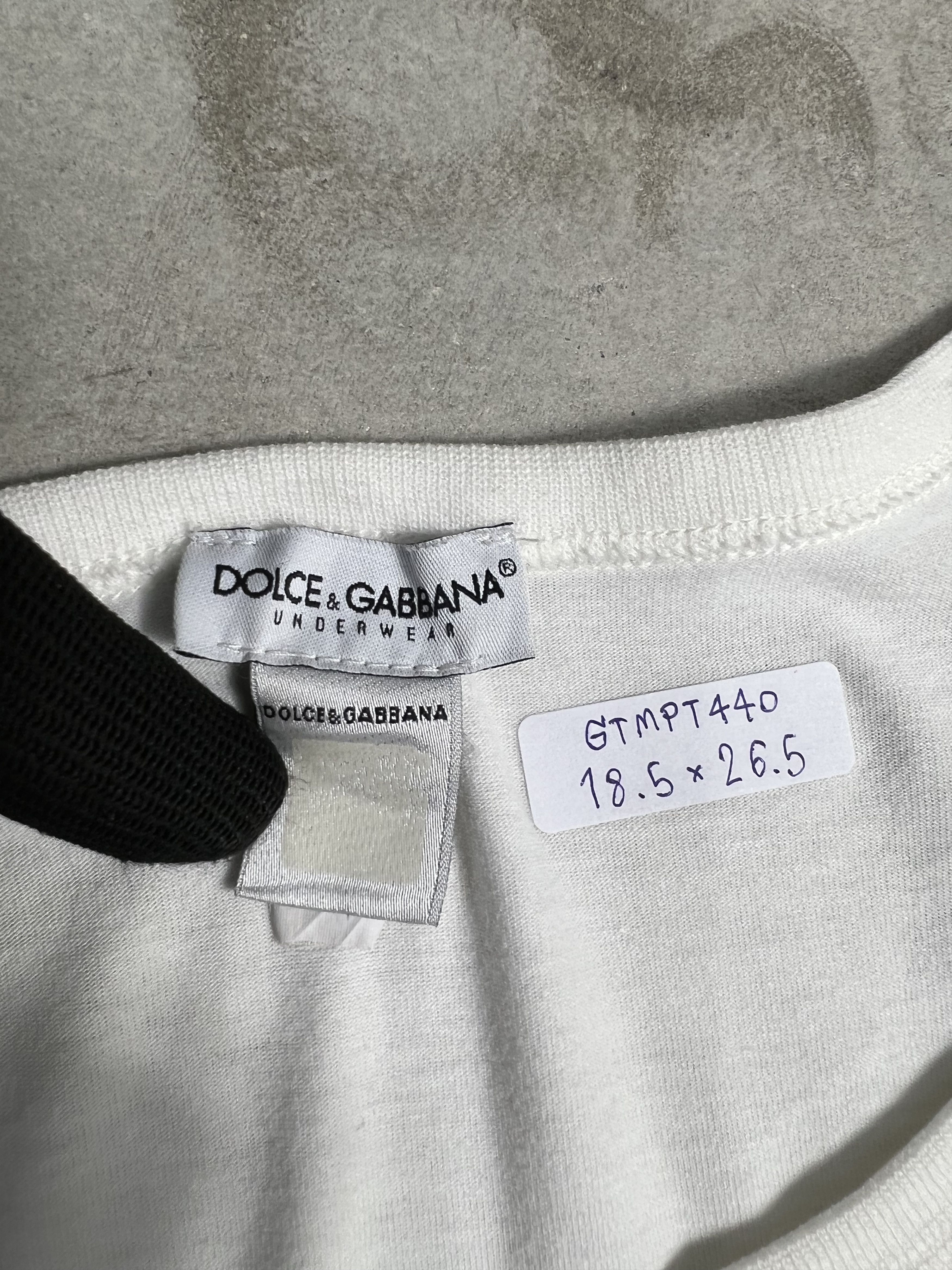Dolce & Gabbana DOLCE & GABBANA Underwear Tee GTMPT440 Size M / US 6-8 / IT 42-44 - 4 Thumbnail
