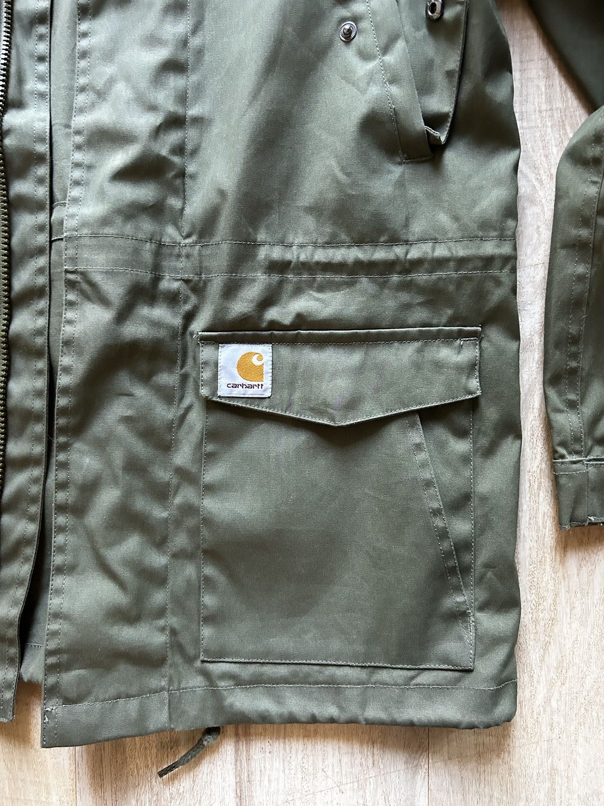Carhartt Wip Hooded Battle Parka Size US S / EU 44-46 / 1 - 2 Thumbnail