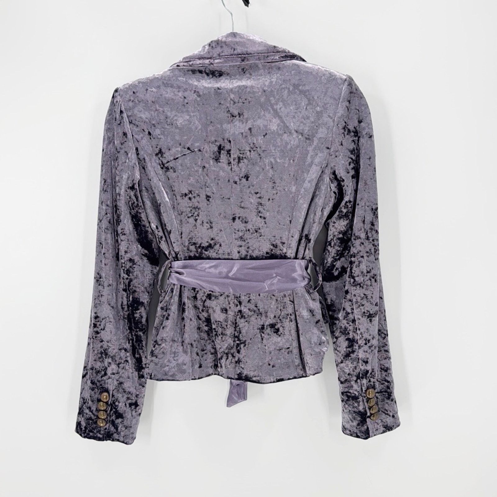 Other Sugar Lips vintage 90s soft purple velvet lined jacket sz S Size S / US 4 / IT 40 - 2 Thumbnail