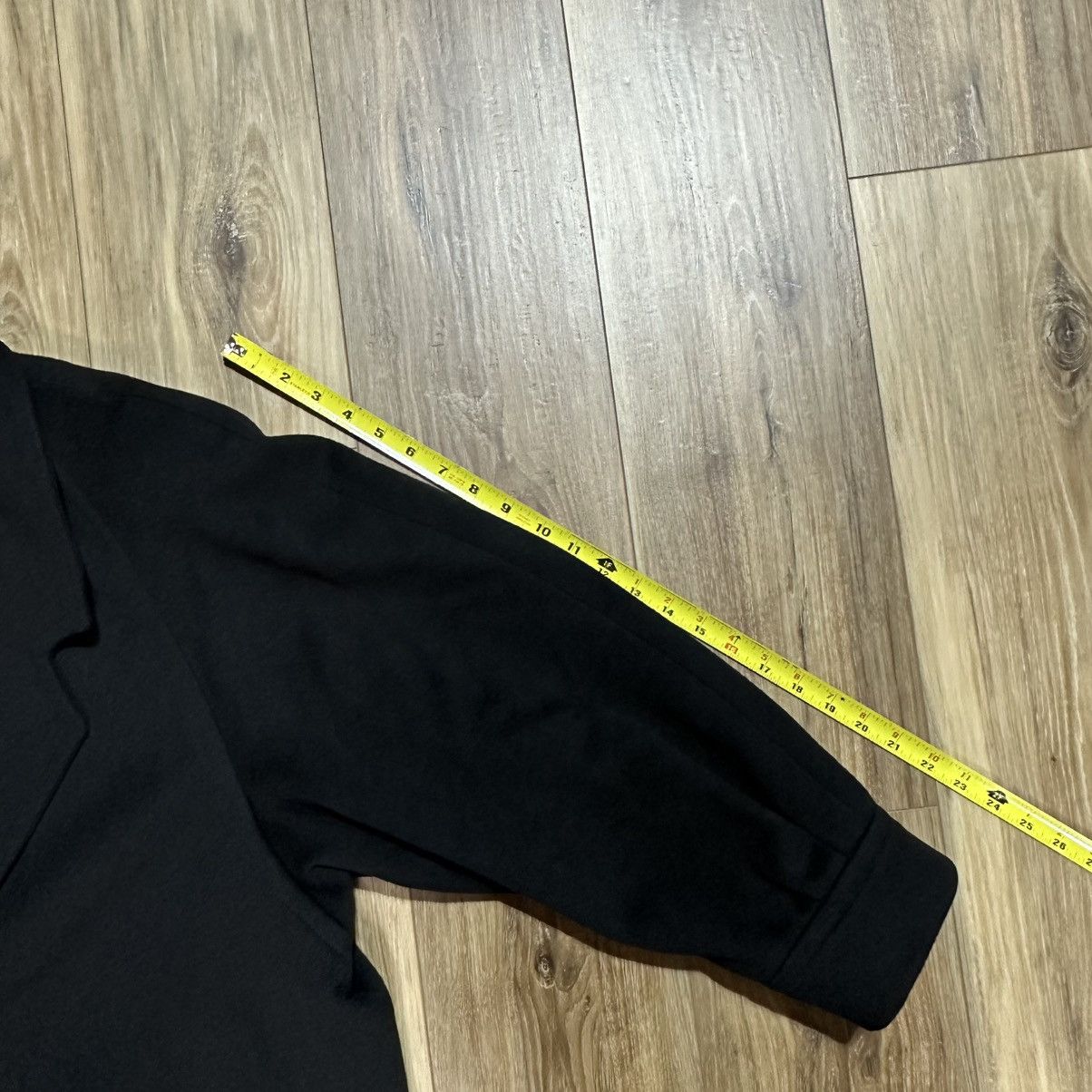 Vintage Vintage Ashley Scott 100% Wool Overcoat, Black, 2XL Size XXL / US 16-18 / IT 52-54 - 8 Thumbnail