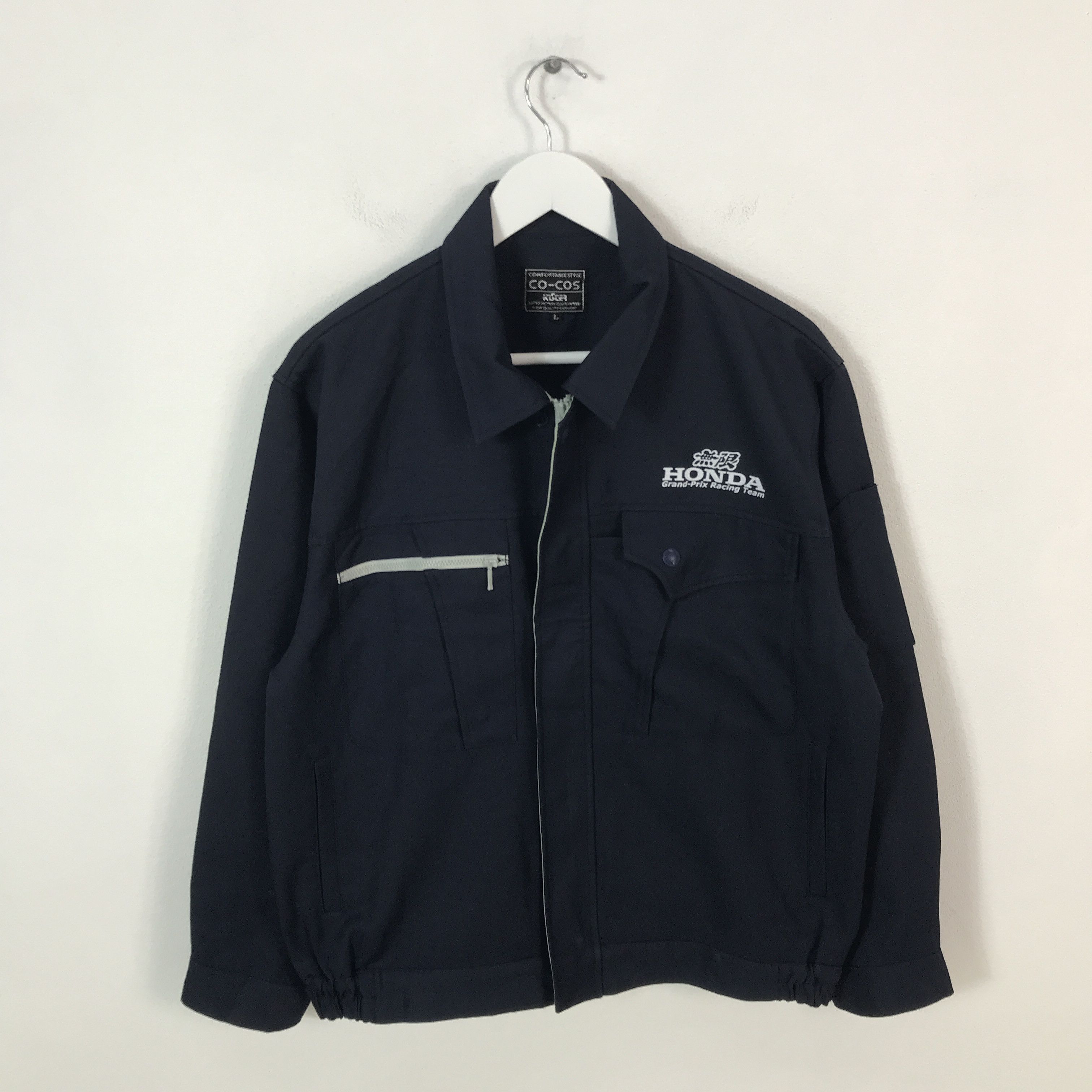 Japanese Brand Honda Racing Custom Sport Jacket Size US L / EU 52-54 / 3 - 2 Thumbnail