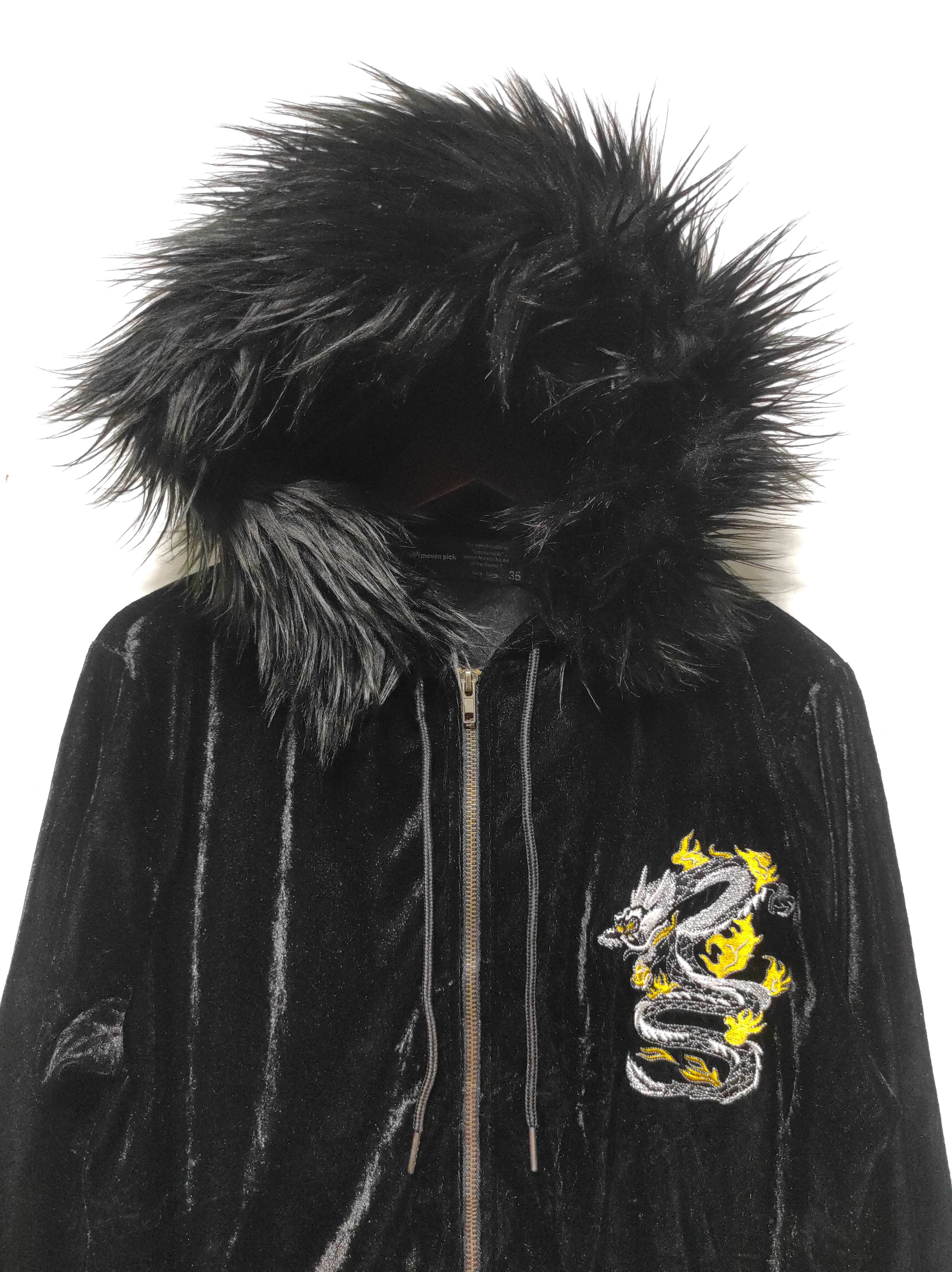 If Six Was Nine Moven Pick Black Zipper Fur Hoodie Ifsixwasnine Lgb Style Size US M / EU 48-50 / 2 - 3 Thumbnail