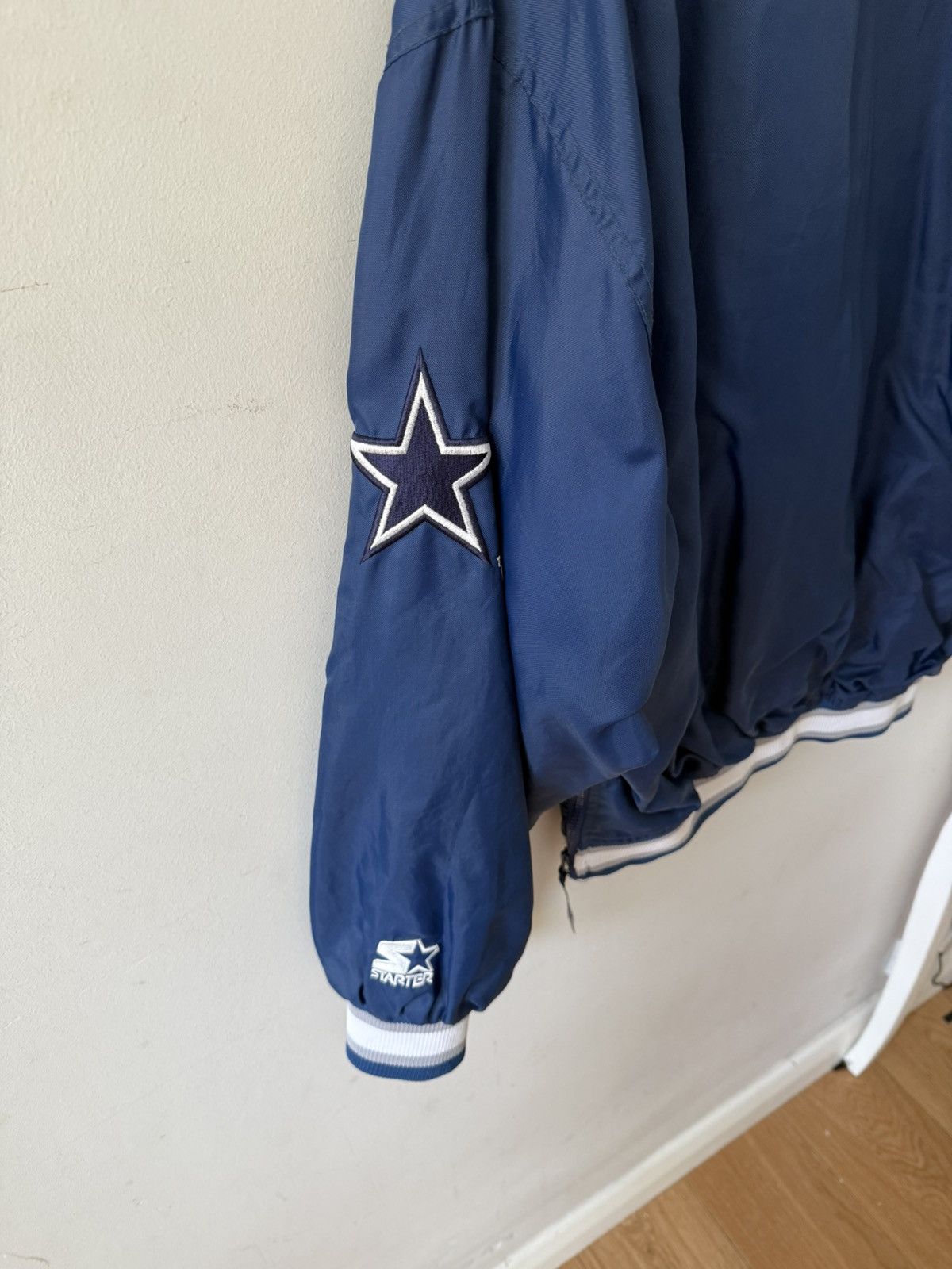 NFL Blue and white Starter Dallas Cowboys windbreaker #NFL Size US L / EU 52-54 / 3 - 2 Thumbnail