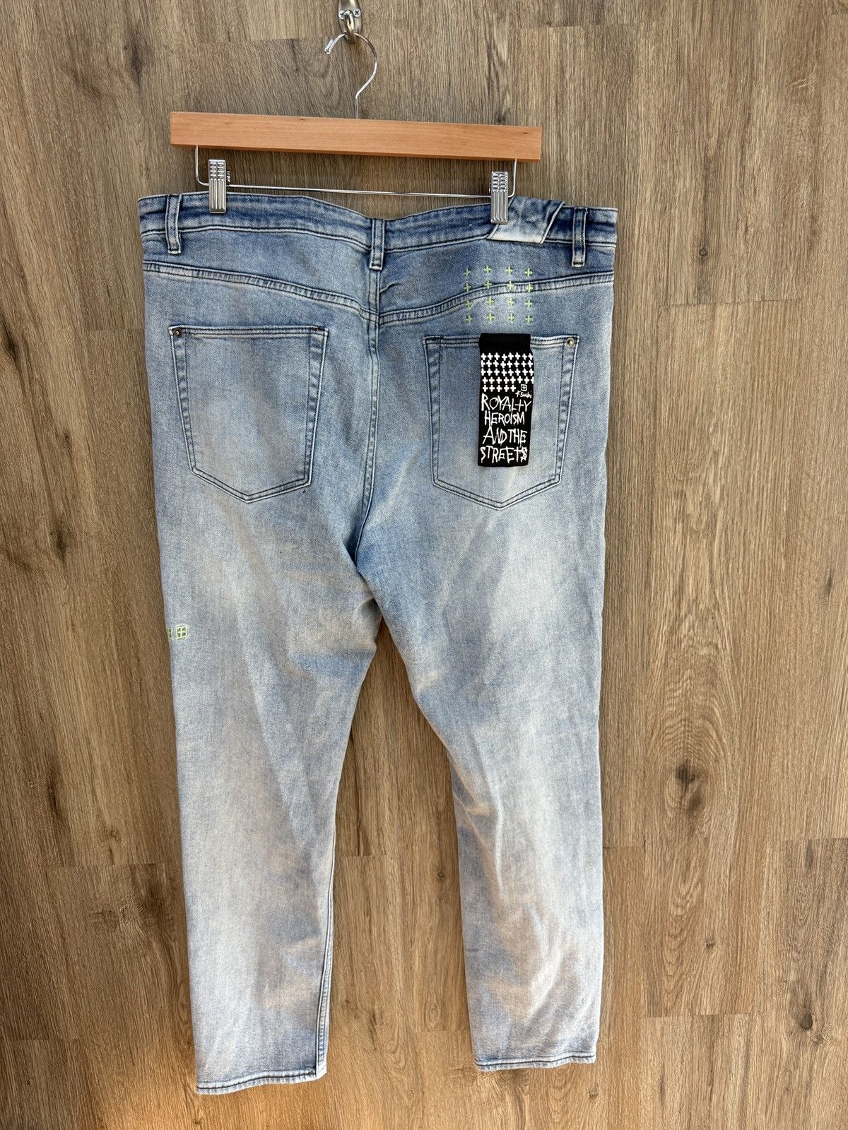 Ksubi Ksubi Blue Denim Jeans Size US 40 / EU 56 - 7 Thumbnail