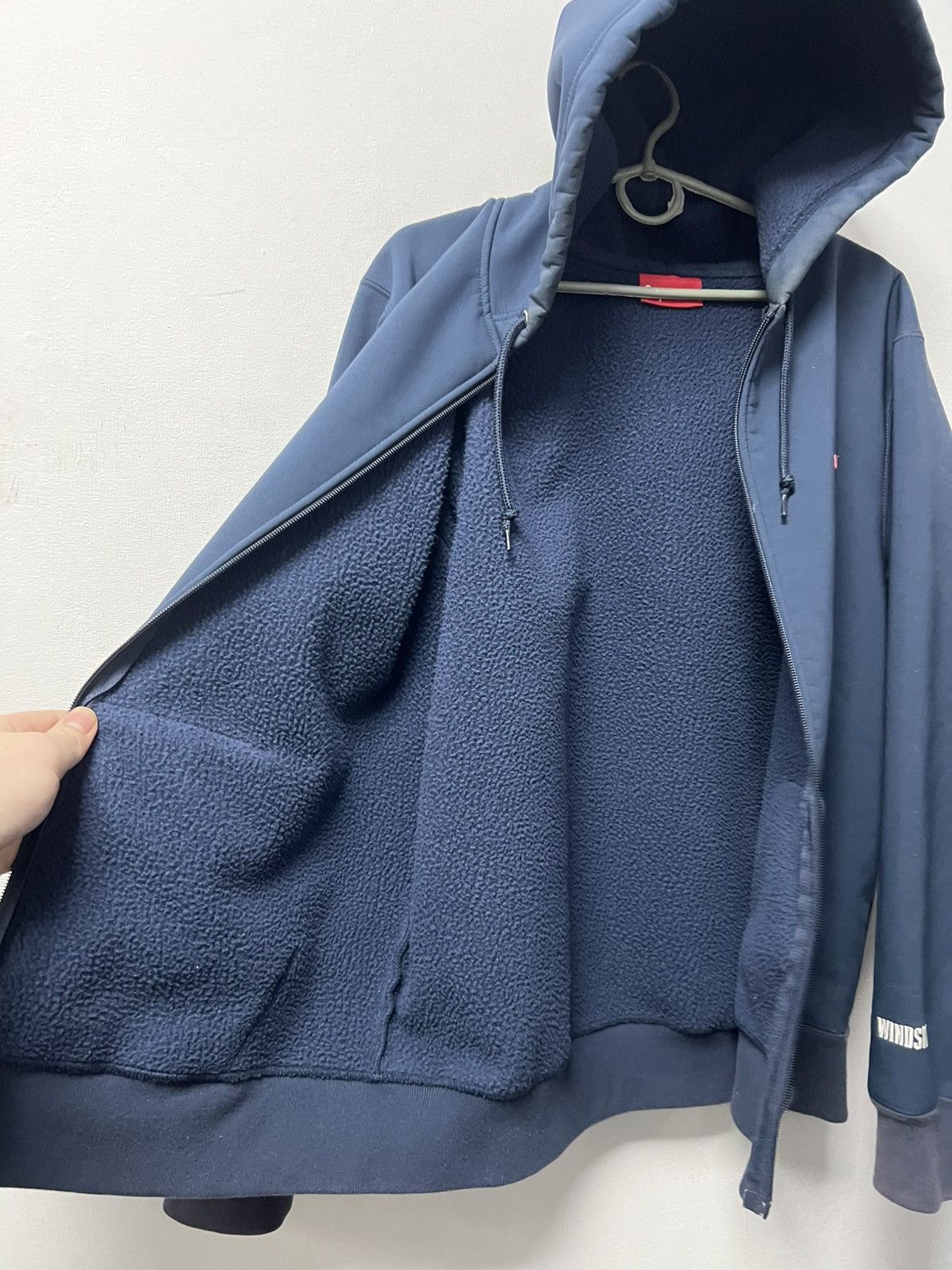 Supreme Supreme Windbreaker Jacket Blue Zip Up Mens Size M Size US M / EU 48-50 / 2 - 15 Thumbnail