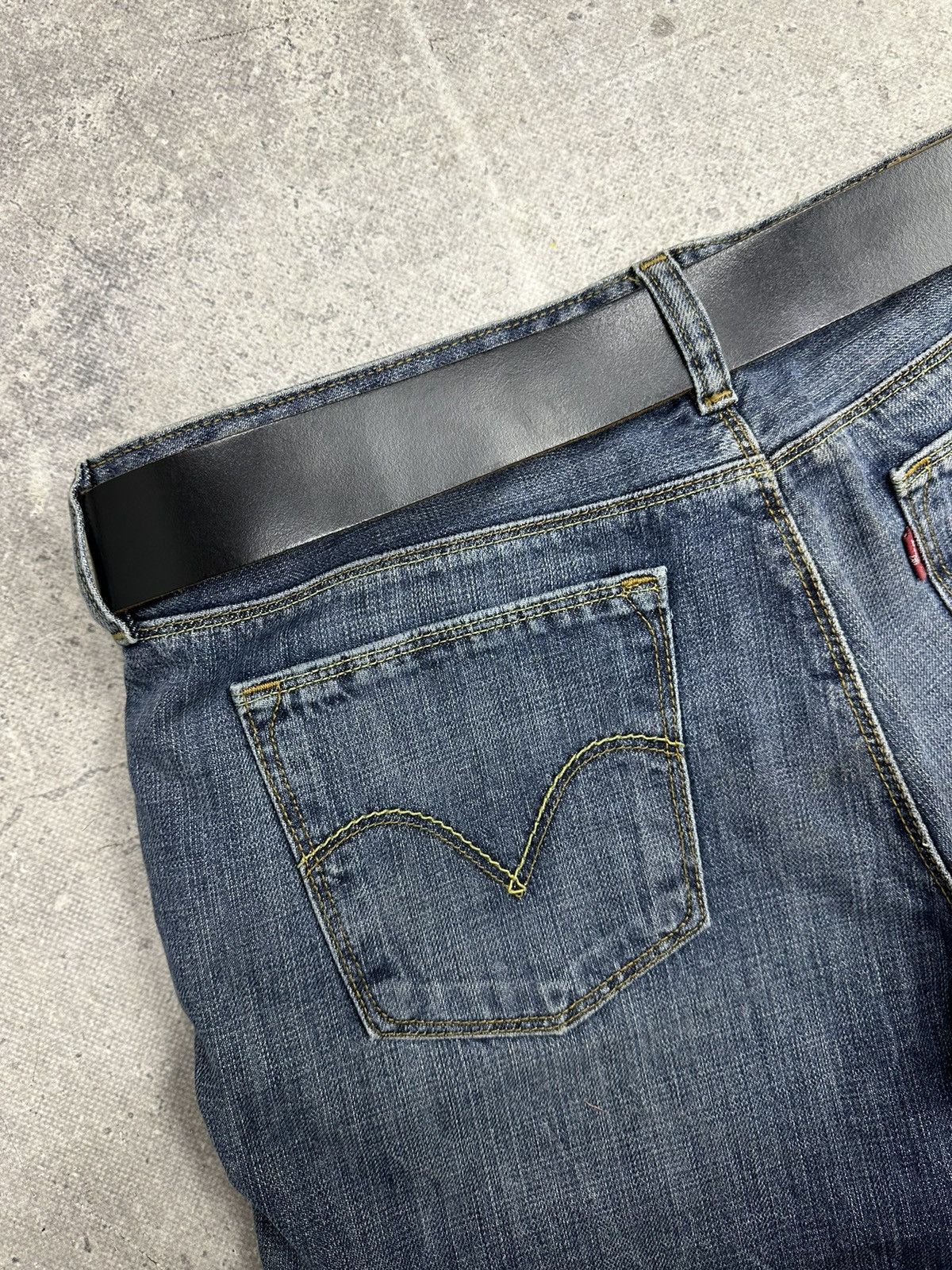 Levi's Vintage Levis Belts Leather Y2k Hysteric Glamour Avantgarde Size ONE SIZE - 8 Thumbnail