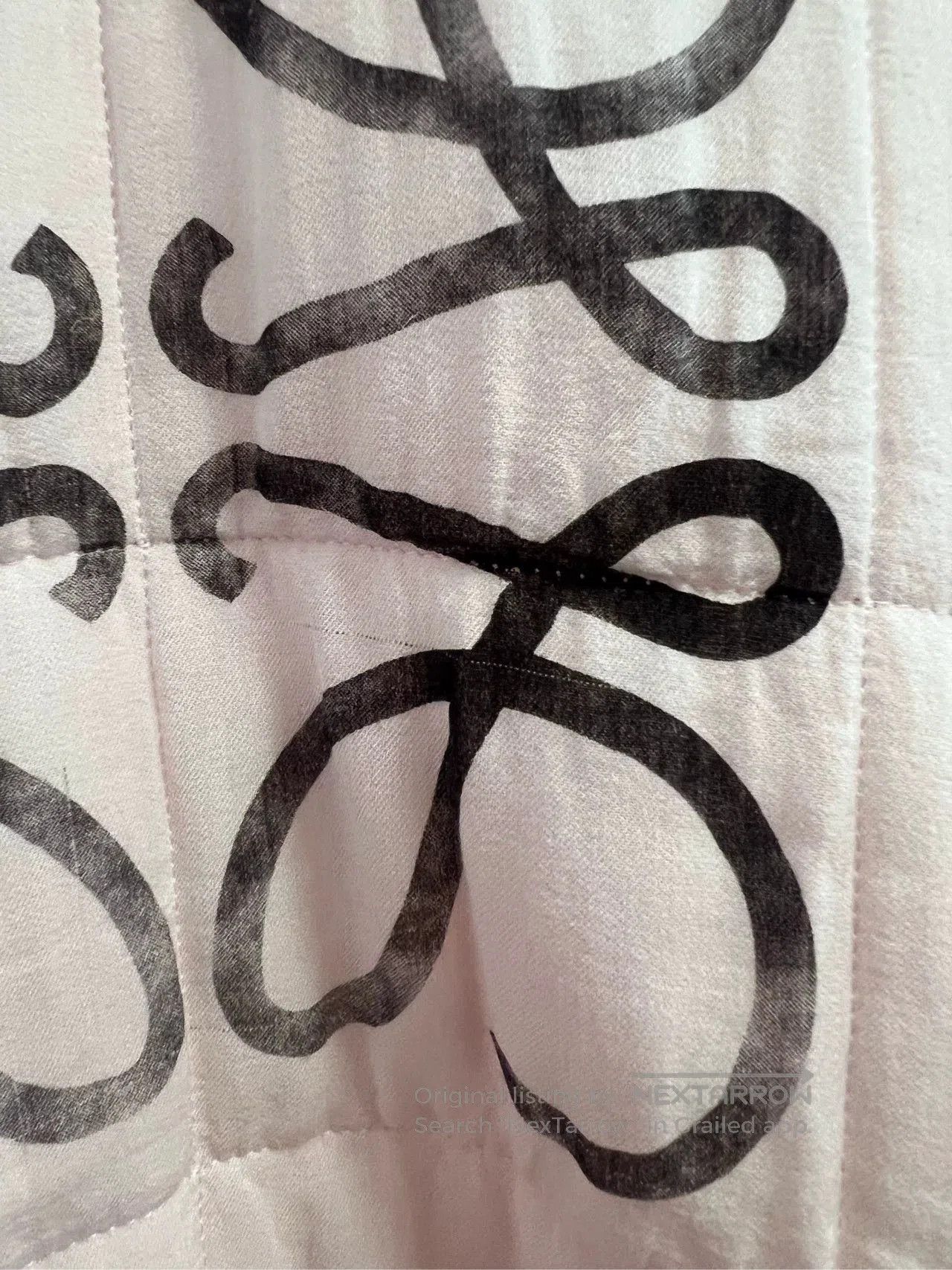 Loewe Loewe Logo Quilted Sweatshirt in Pink. Size US M / EU 48-50 / 2 - 3 Thumbnail
