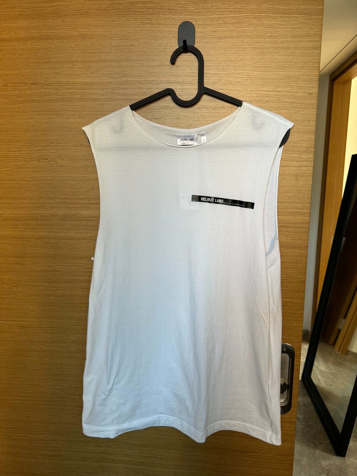 Helmut Lang HELMUT LANG white vest - -DMC Size US M / EU 48-50 / 2 - 1 Thumbnail