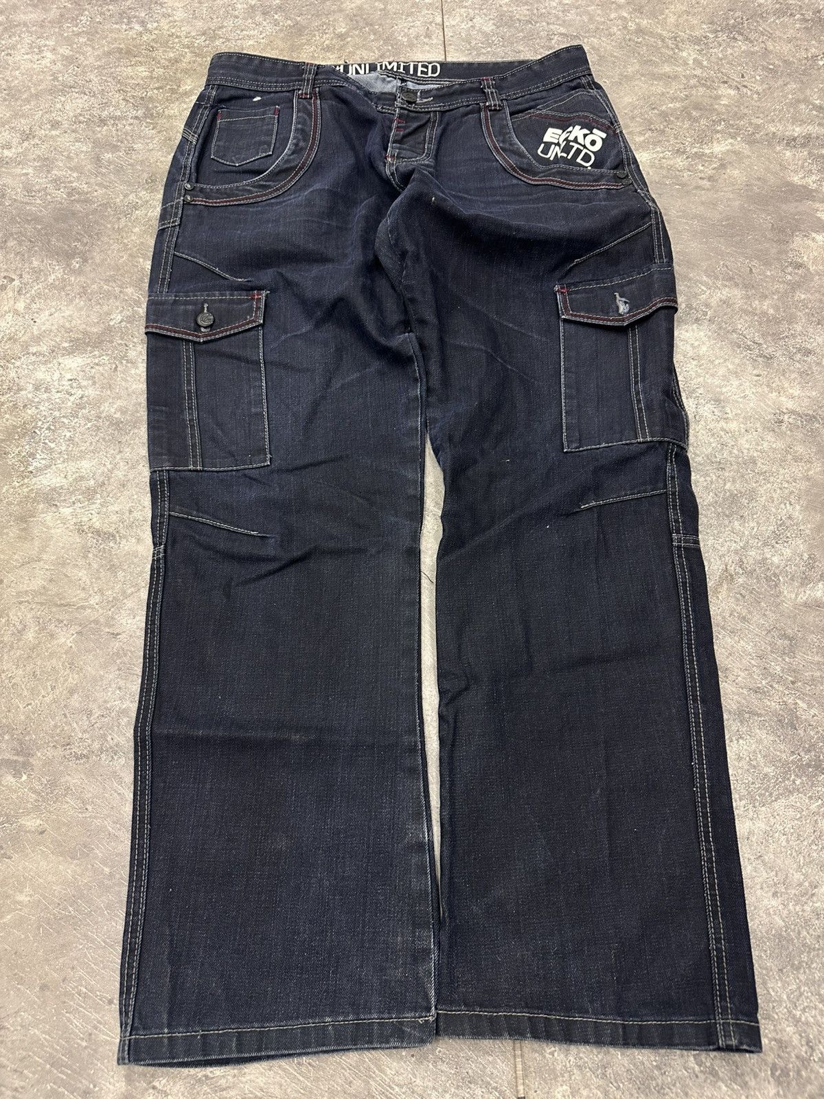 Hysteric Glamour Ecko Unltd Baggy Jeans Y2K Hysteric Glamour Style Size US 38 / EU 54 - 2 Thumbnail