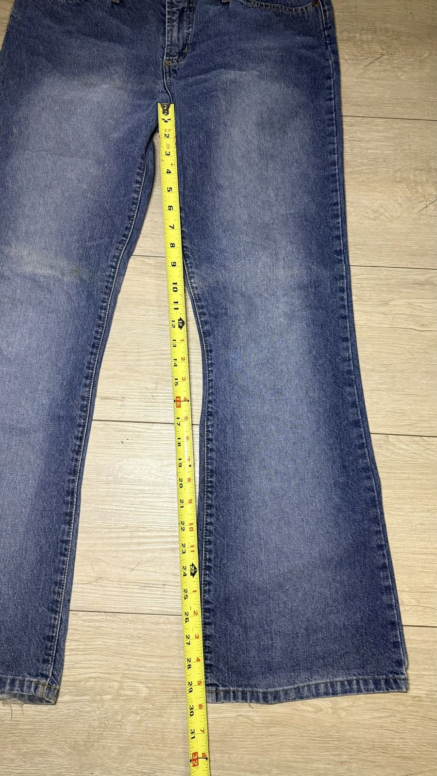 Other Y2K Women’s 2000s Paris Blues Flared Boot Cut Jeans Size 36" / US 14 / IT 50 - 8 Thumbnail
