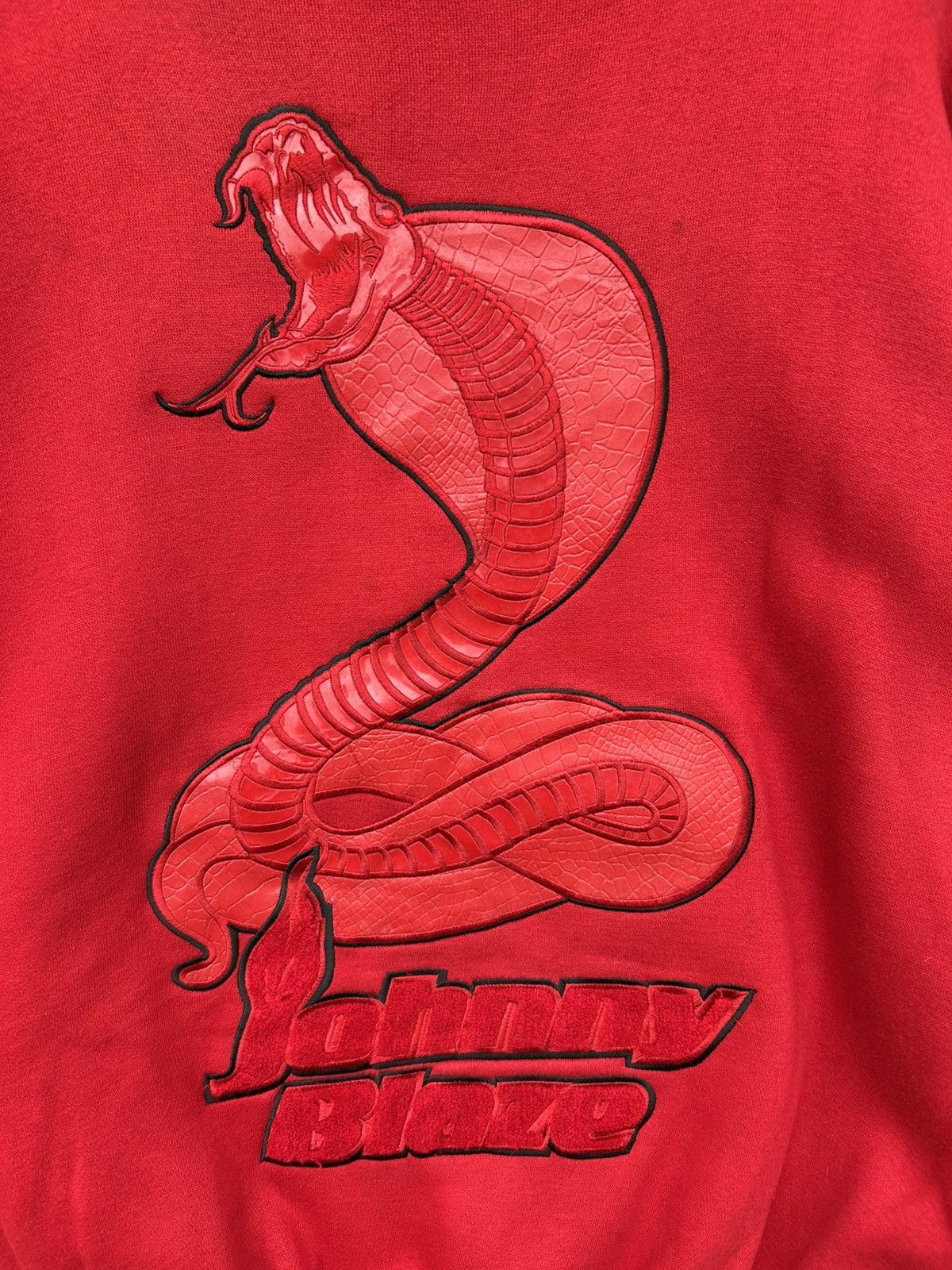 Vintage VINTAGE 90s Johnny Blazes Cobra logo crewneck sweatshirt Size US XXL / EU 58 / 5 - 3 Thumbnail
