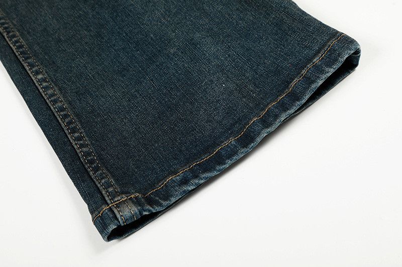 Vintage Washed men's distressed splatter-painted flared jeans Size US 32 / EU 48 - 6 Thumbnail