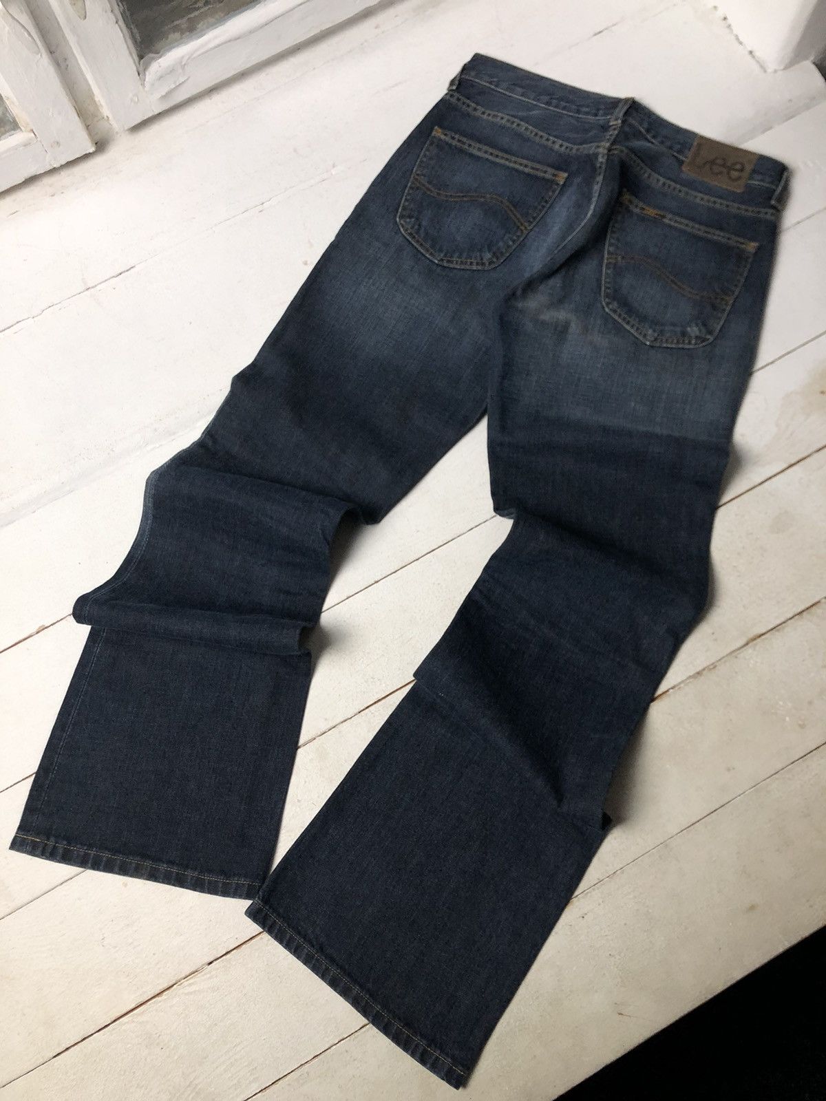 Lee Very Archive Clothing Baggy LEE Bootcut Opium Denim Jeans Size US 31 - 2 Thumbnail