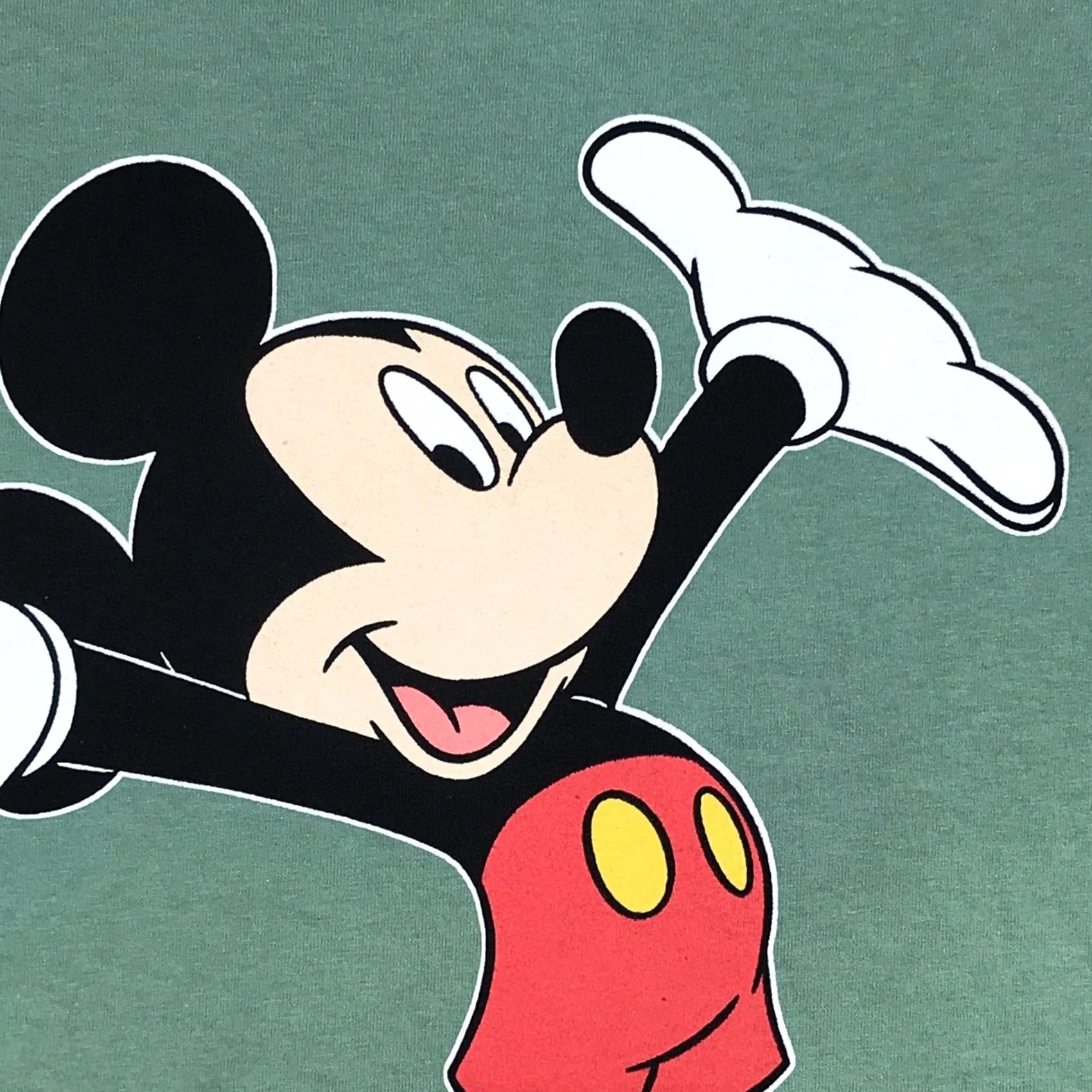 Disney NOS vintage 90s MICKEY MOUSE Walt Disney World T-Shirt SMALL/MEDIUM Cartoon Green Mens Short Sleeve Cotton Disney 80s 90s Vintage Mickey Mouse T-Shirt Size US S / EU 44-46 / 1 - 7 Thumbnail