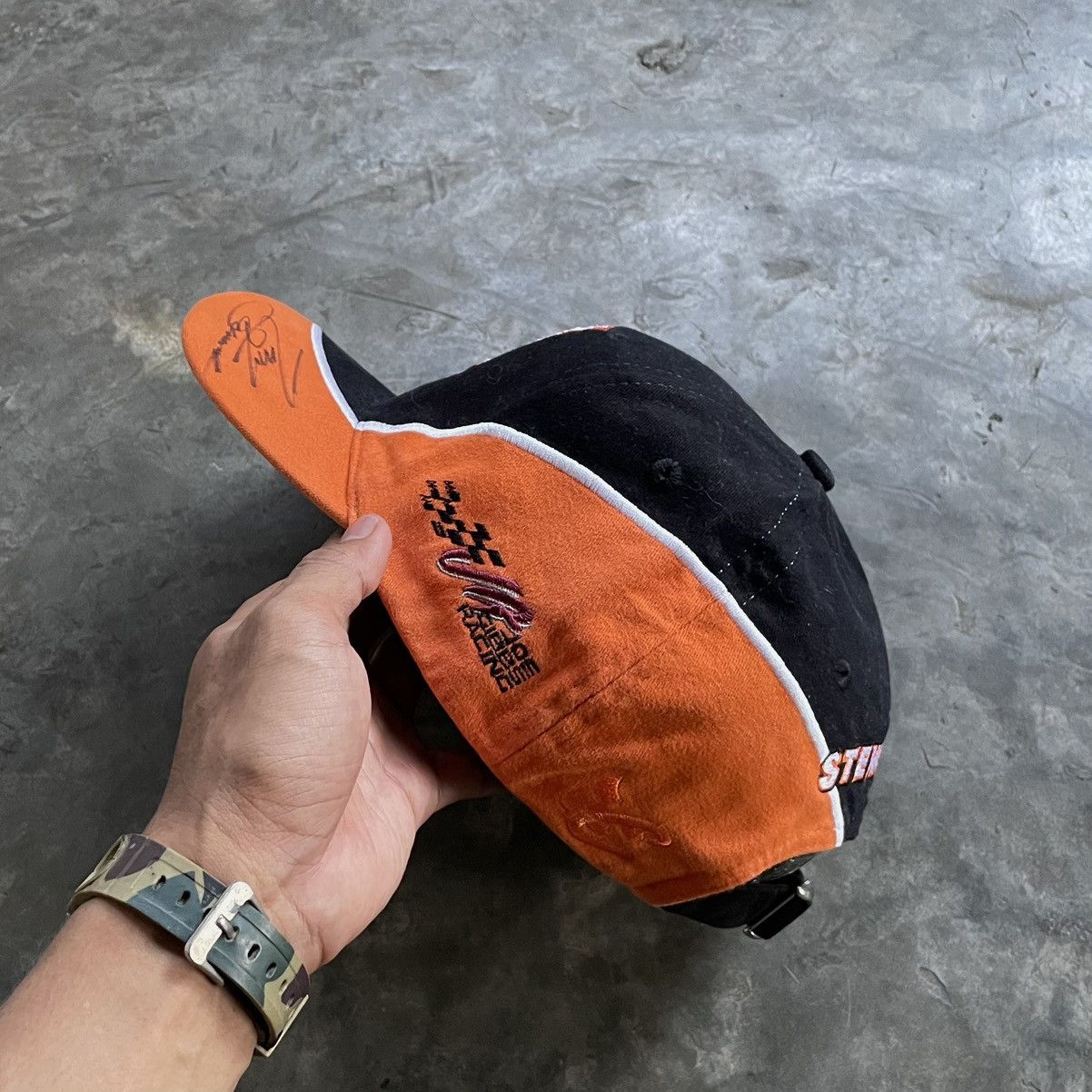Chase Authentics TONY STEWART BASEBAL CAP HOME DEPOT NASCAR RACING Size ONE SIZE - 3 Thumbnail