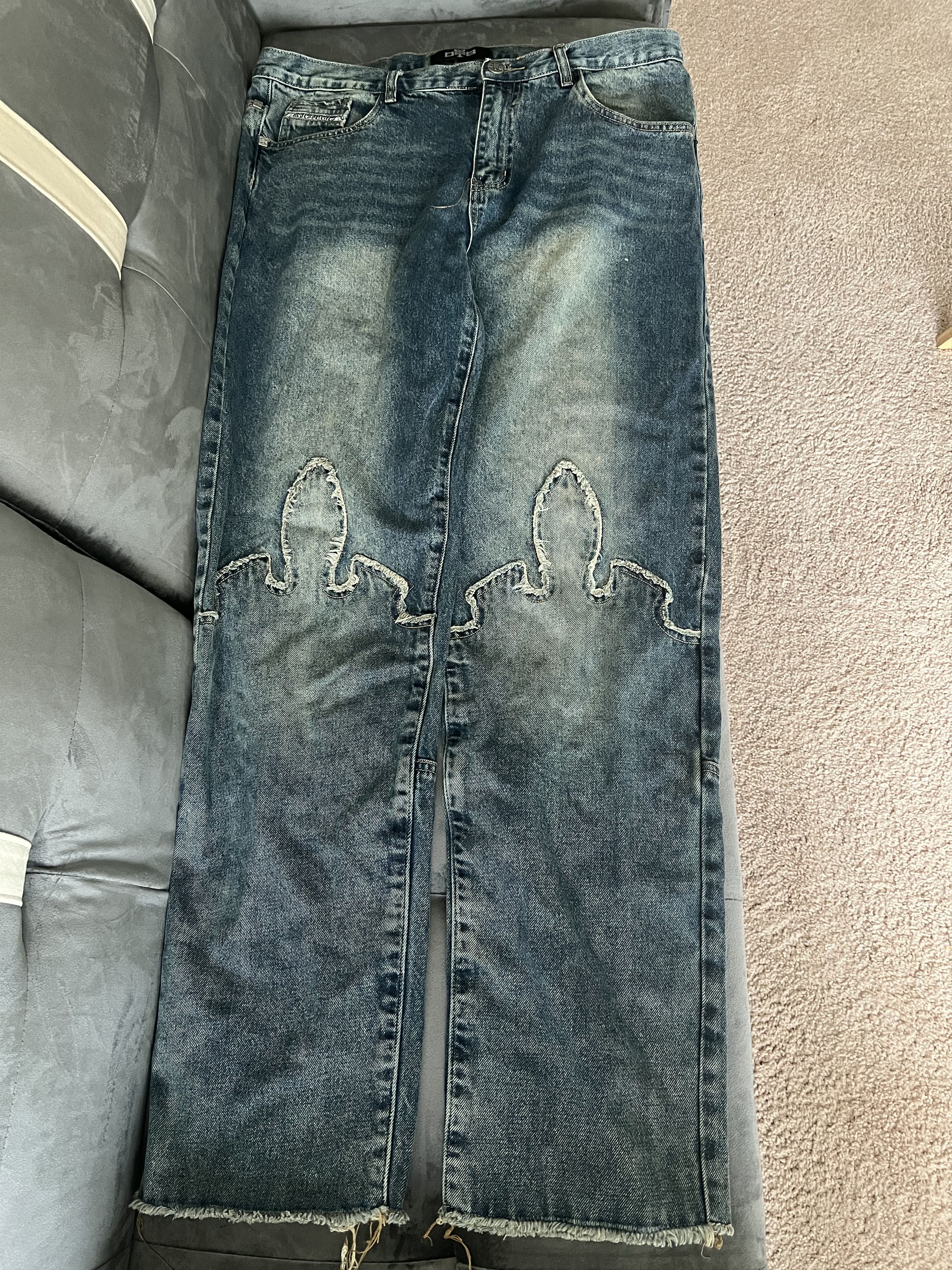 image of Osbbat Osbatt Years Of Tears Trevor Denim in Blue, Men's (Size 36)