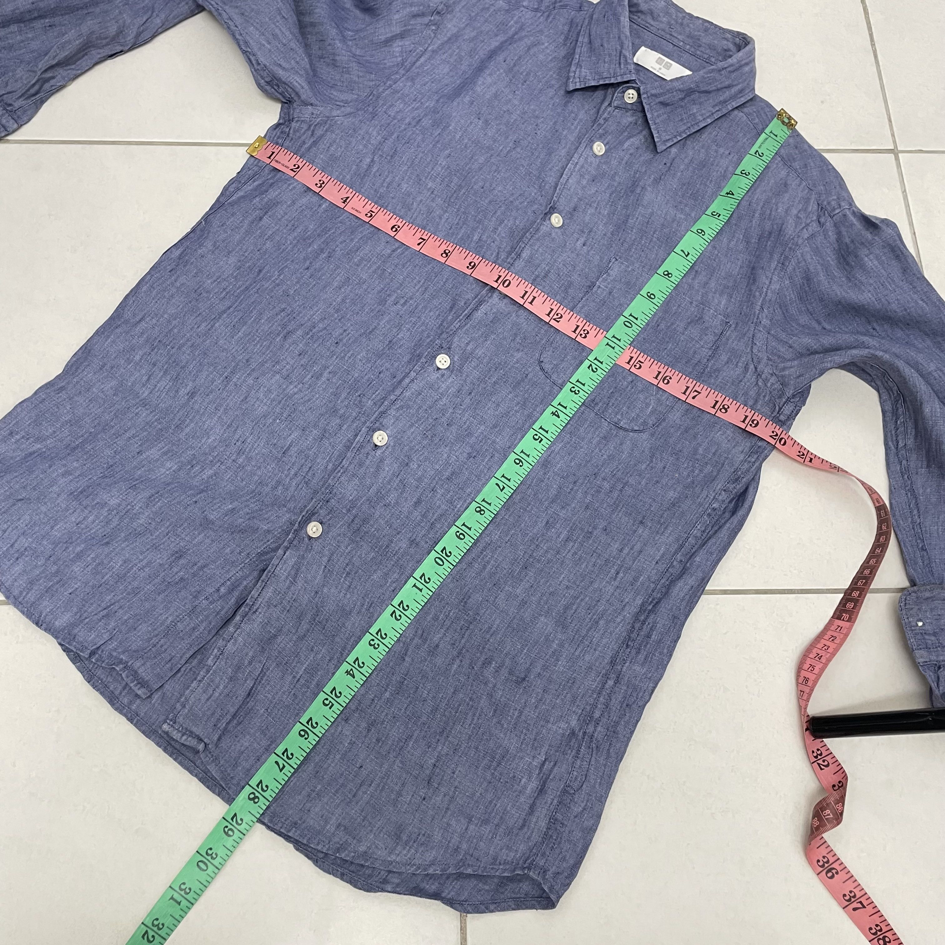 Japanese Brand × Uniqlo ⭐️SALE⭐️ [M] UNIQLO JAPAN LINEN SHIRT Size US M / EU 48-50 / 2 - 3 Thumbnail