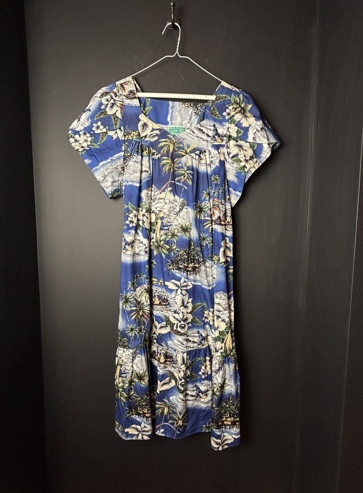 Vintage Vintage Hawaiian Dress Beach Dress Floral 80s Made in Hawaii Size M / US 6-8 / IT 42-44 - 11 Thumbnail