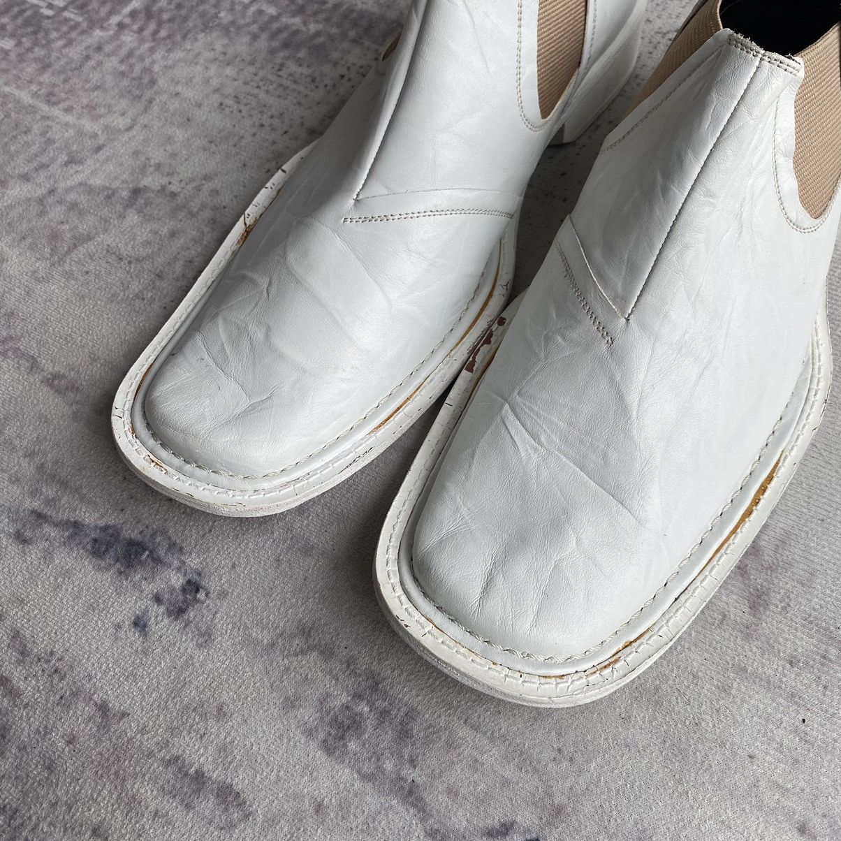 Jean Paul Gaultier Jean Paul Gaultier White Coated Boots Size US 9 / EU 42 - 2 Thumbnail