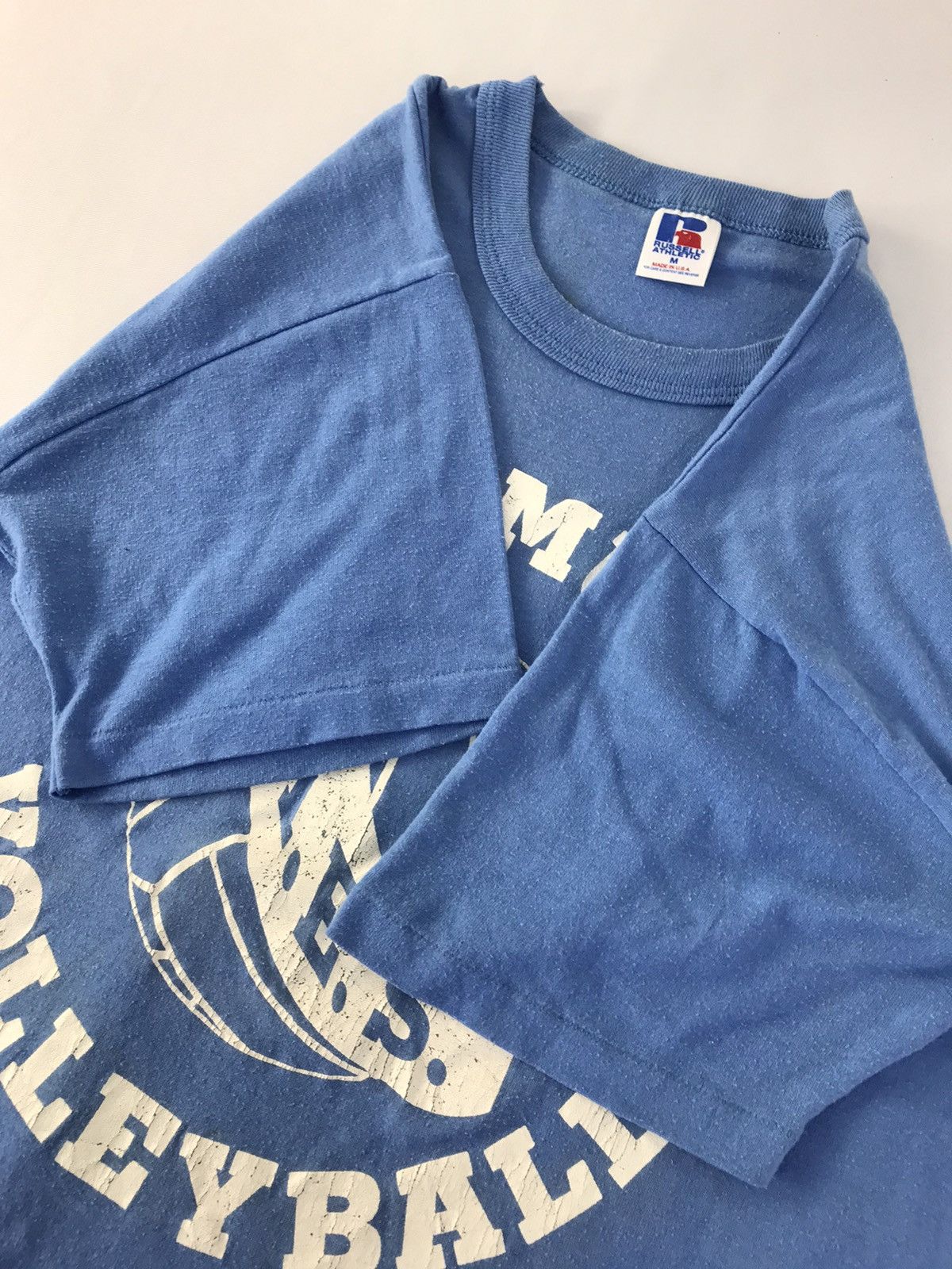 Russell Athletic 90s Russell Athletic Usa Intramural Volleyball Printed Tee Size US M / EU 48-50 / 2 - 5 Thumbnail