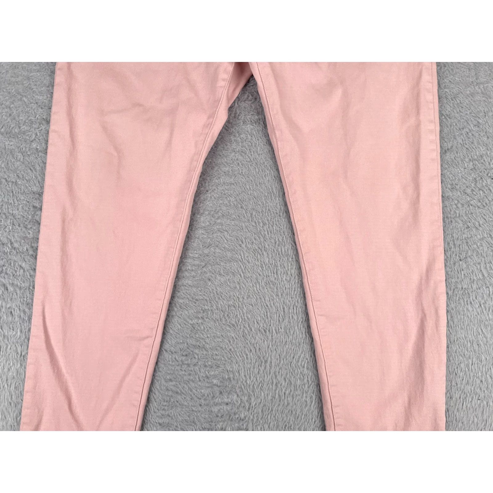 Vintage BeBop Juniors 11 Pink Denim Tapered Jeans Mid Rise 32x27 Womens Size 32" / US 10 / IT 46 - 3 Thumbnail